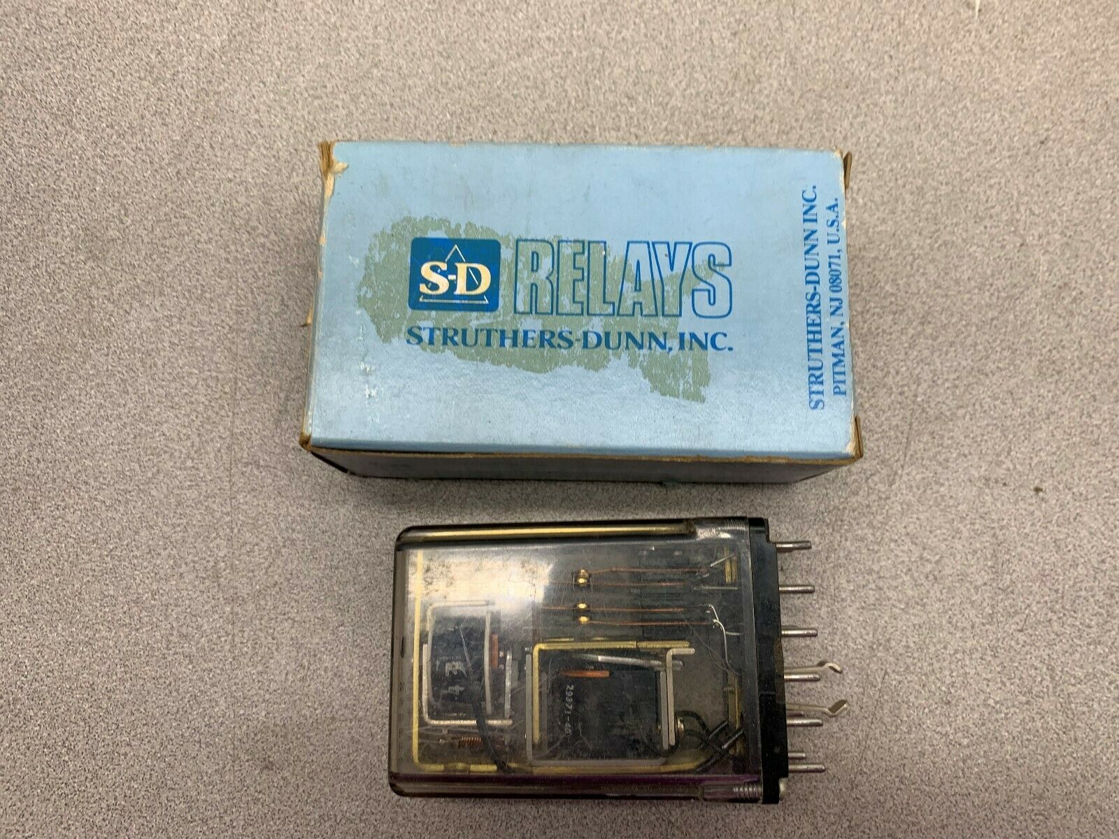 NEW IN BOX STRUTHERS & DUNN RELAY B255BXBP