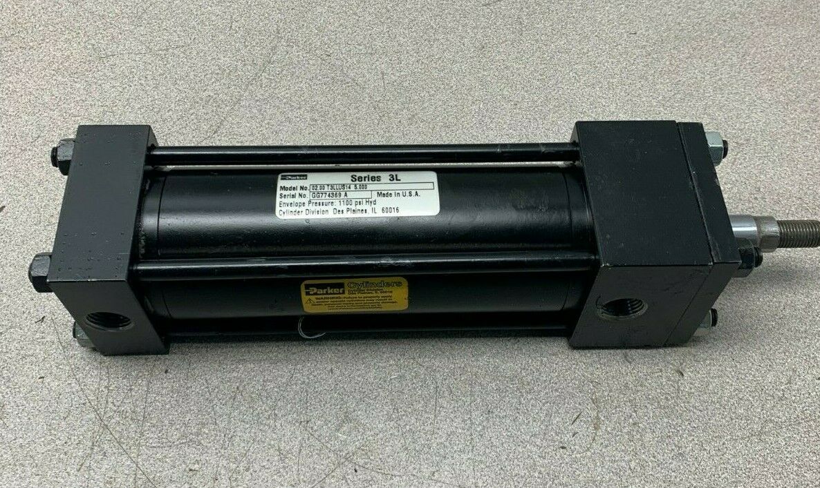 NEW NO BOX PARKER HYDRAULIC CYLINDER 02.00 T3LLUS14 5.000