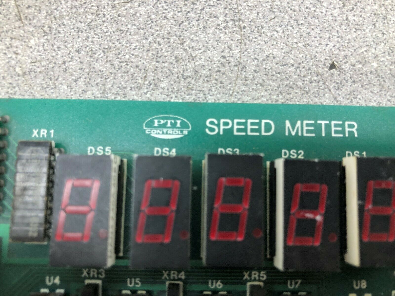 PTI SPEED METER BOARD 50381 REV B