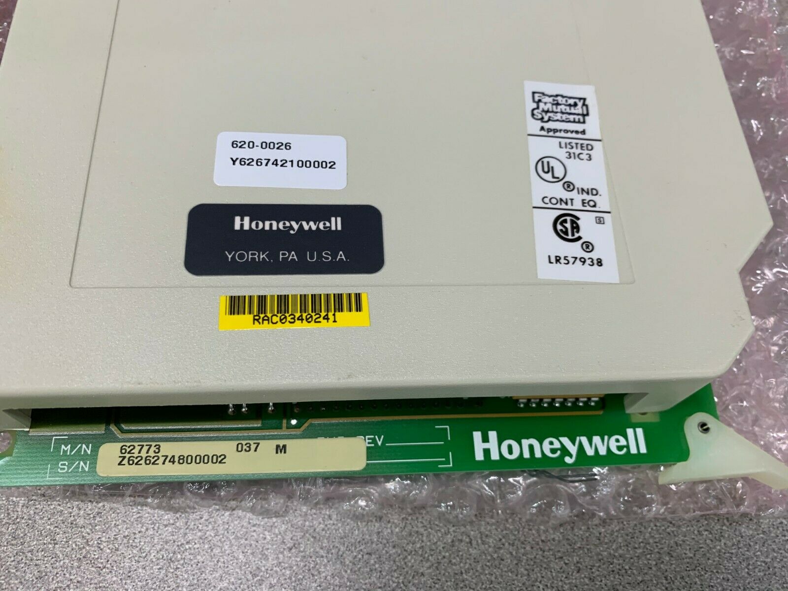 NEW IN BOX HONEYWELL 4K MEMORY MODULE 620-0026