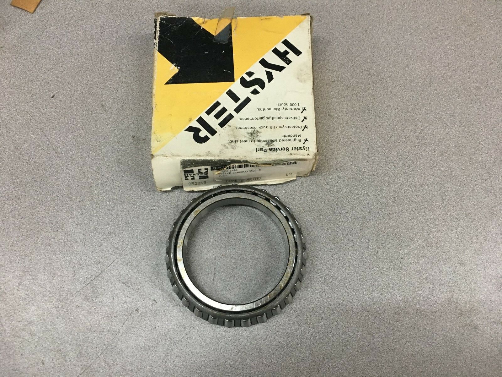 NEW IN BOX HYSTER TAPERED CONE BEARING 352219