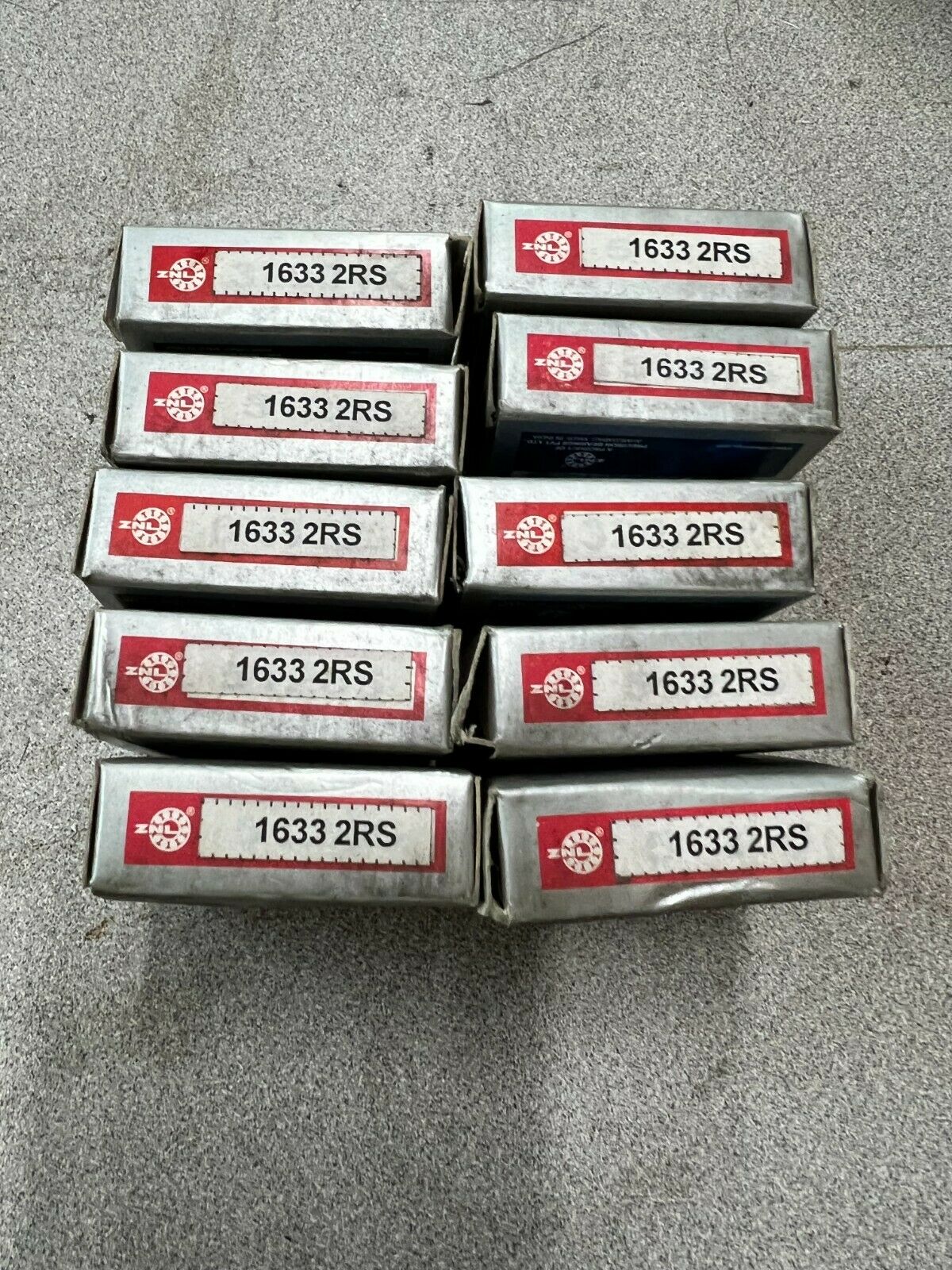 LOT OF 10 NEW IN BOX ZNL BALL BEARING 1633 2RS