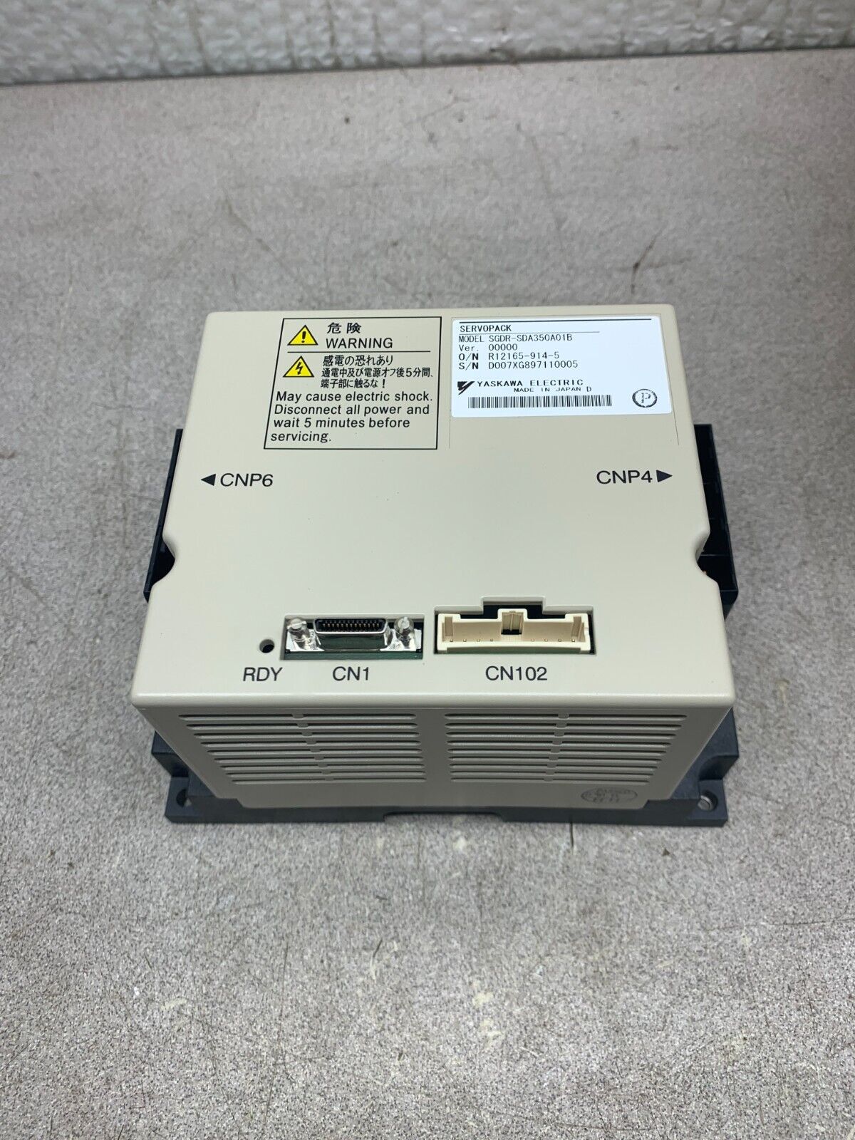 NEW IN BOX YASKAWA SERVOPACK SERVO DRIVE SGDR-SDA350A01B