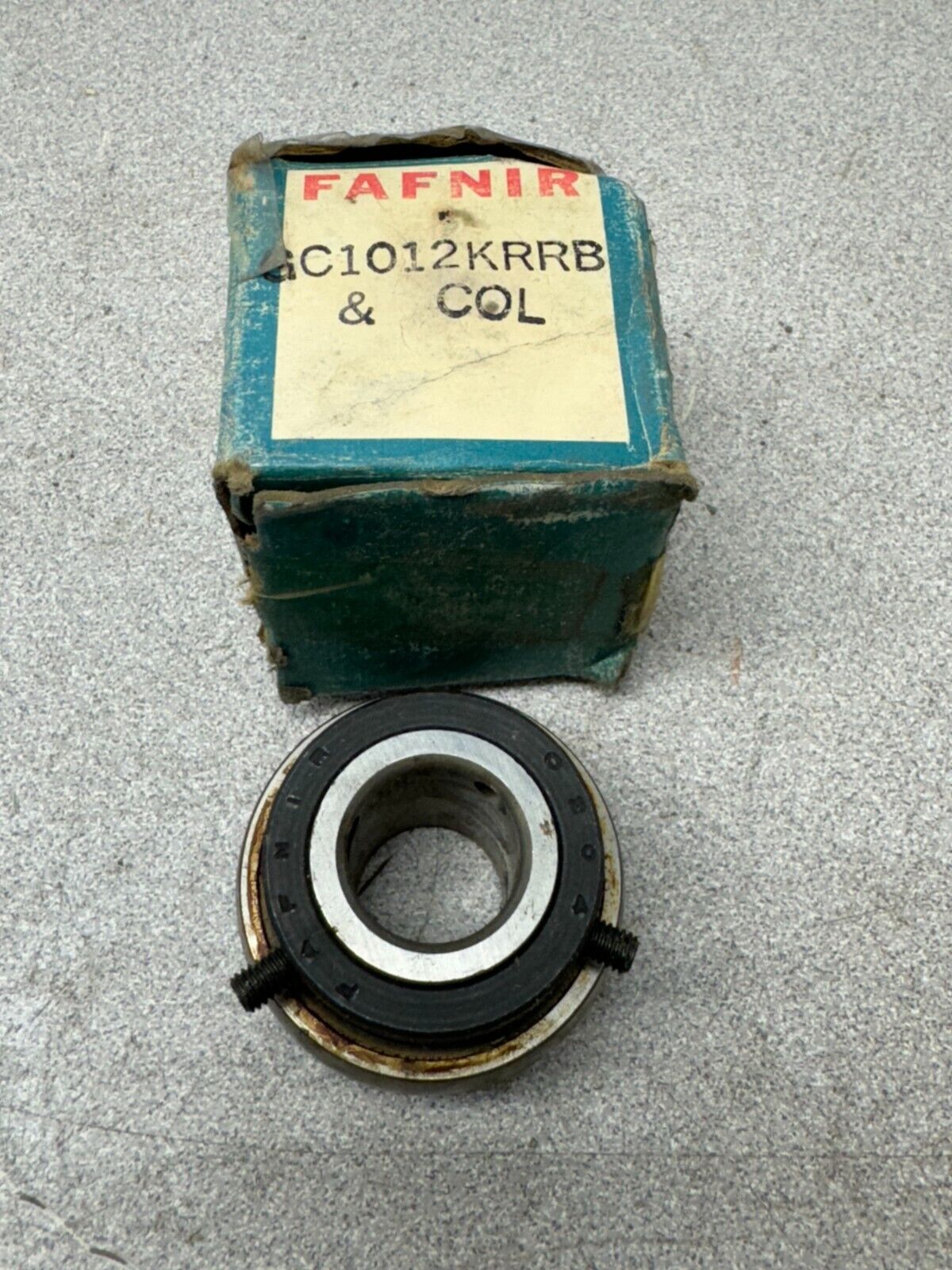 NEW IN BOX FAFNIR BEARING GC1012KRRB & COL