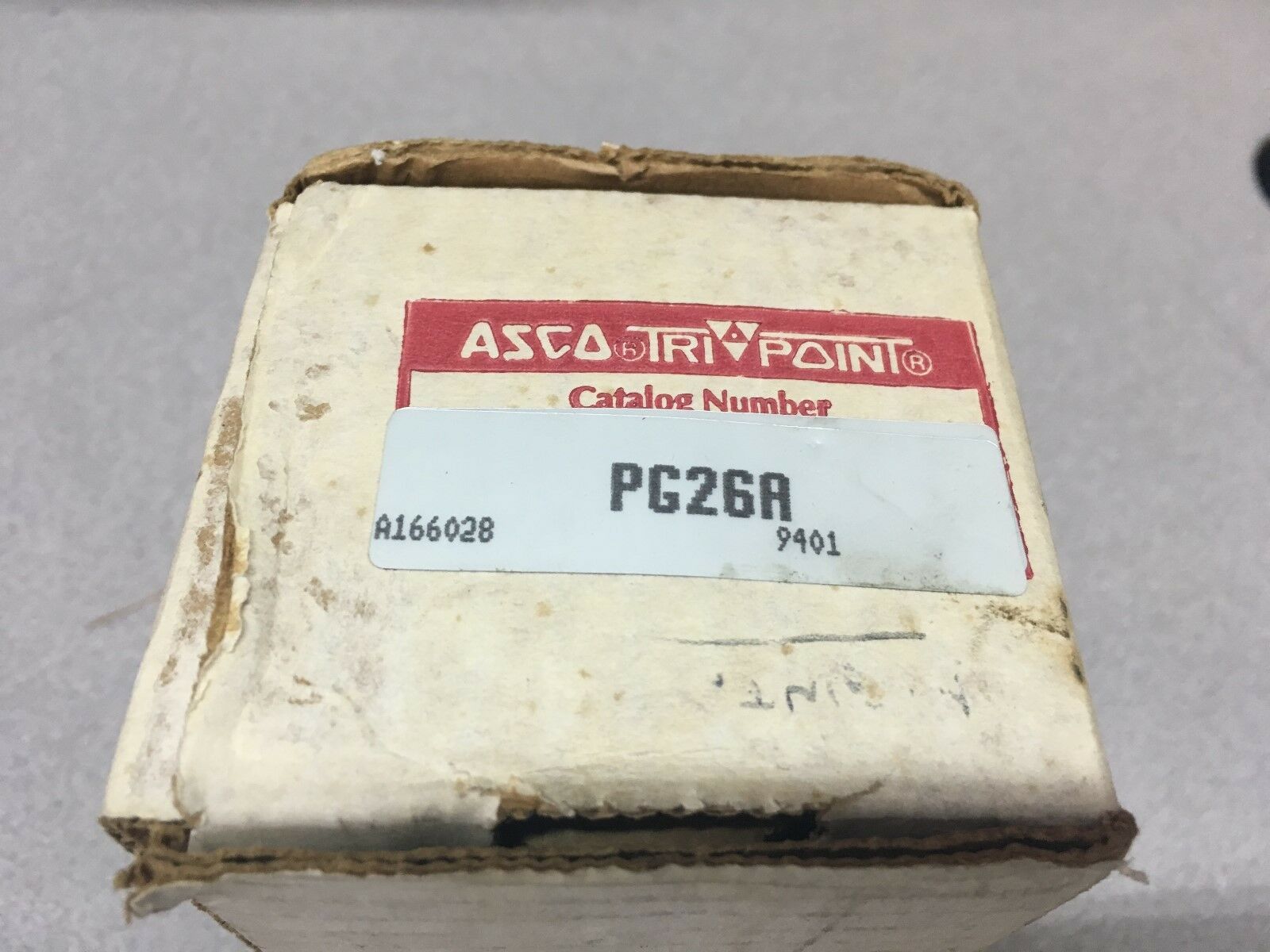 NEW IN BOX ASCO TRI-POINT PRESSURE SWITCH PG26A WITH RL20A21