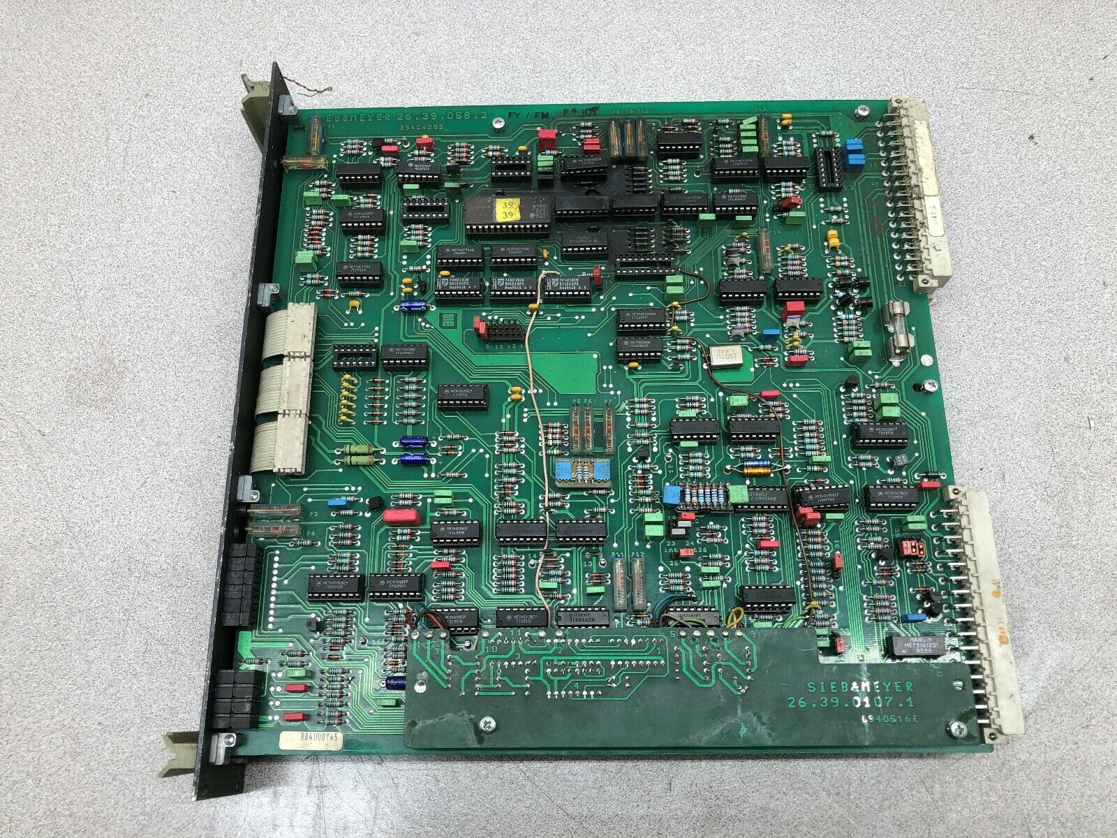 USED SIEB & MEYER SERVO AMPLIFIER 26.39.023.6