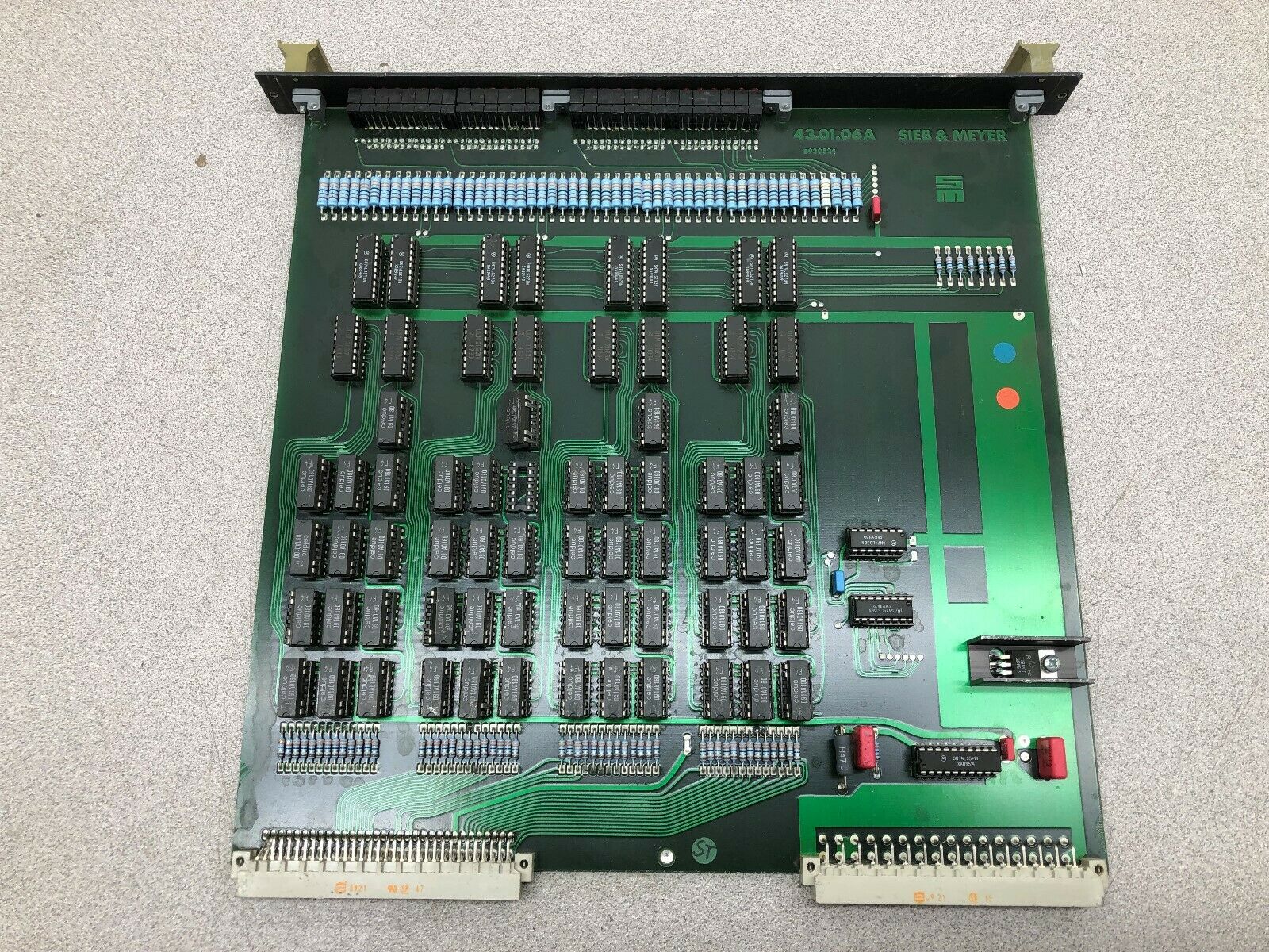 USED SIEB & MEYER SPINDLE OUTPUT BOARD 43.01.06A