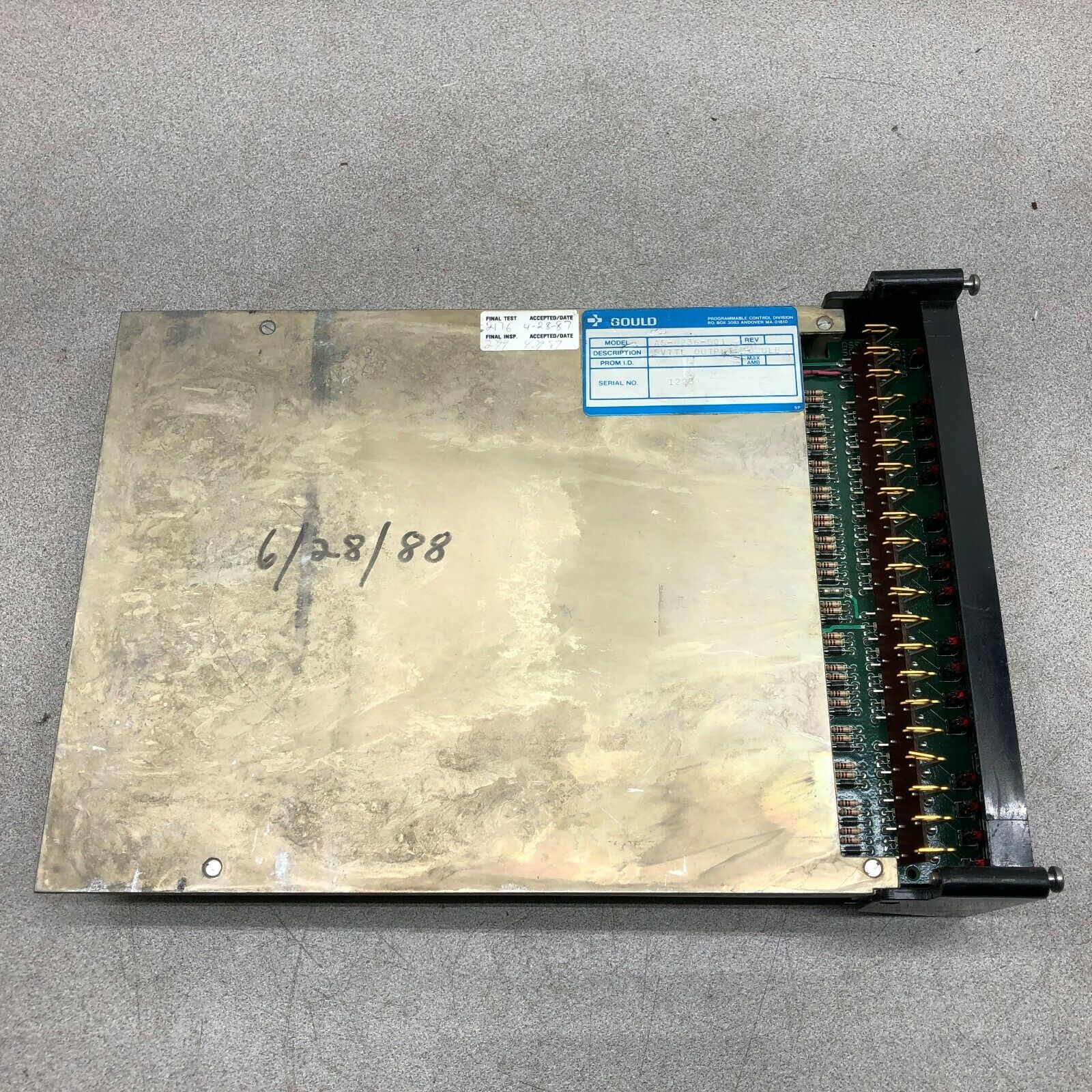 USED GOULD 5VTTL OUTPUT MODULE AS-B236-501