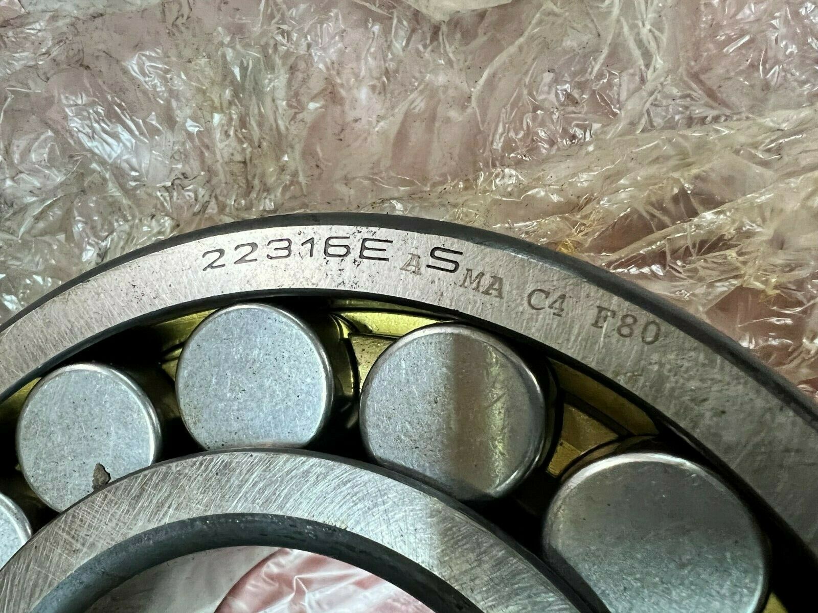 NEW NO BOX FAG 22316ES SPHERICAL BEARING 22316EASMAC4F80