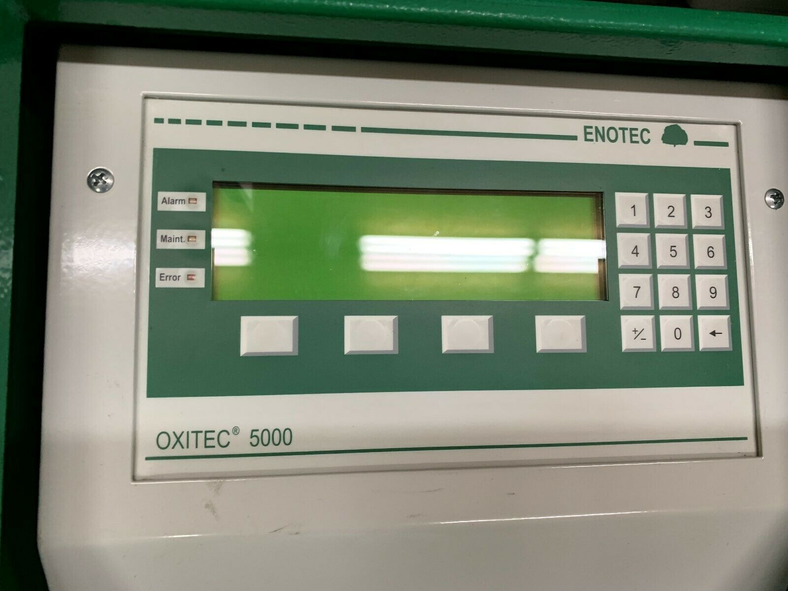 USED ENOTEC GAS ANALYZER SYSTEM OXITEC 5000