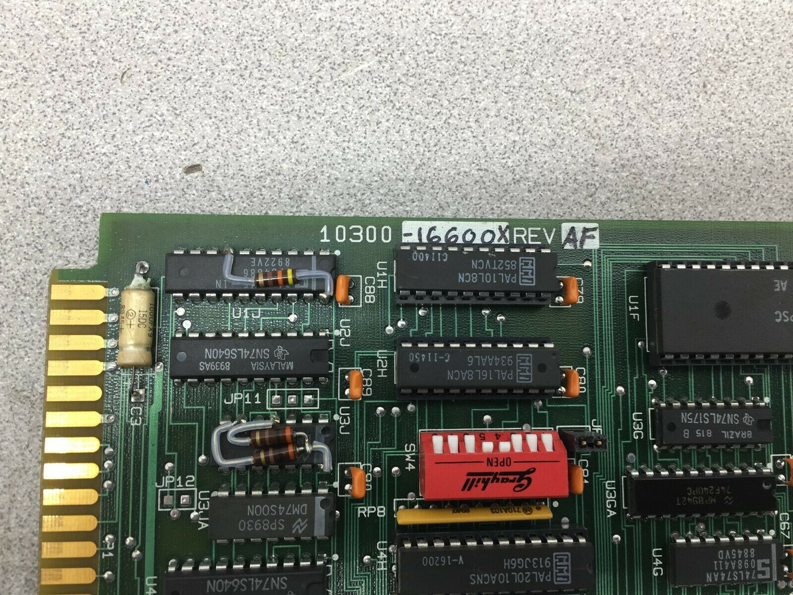 USED ADEPT PROCESSOR BOARD 10300-16600X REV AF