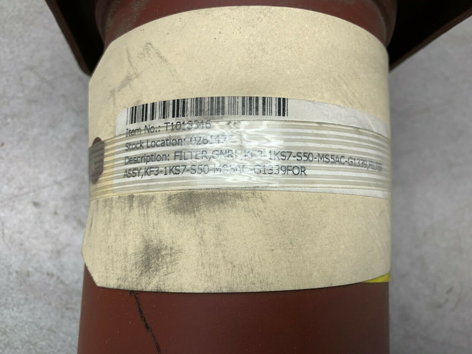 NEW NO BOX SCHROEDER INDUSTRIES FILTER ASSEMBLY KF31KZ10S50MS5AC