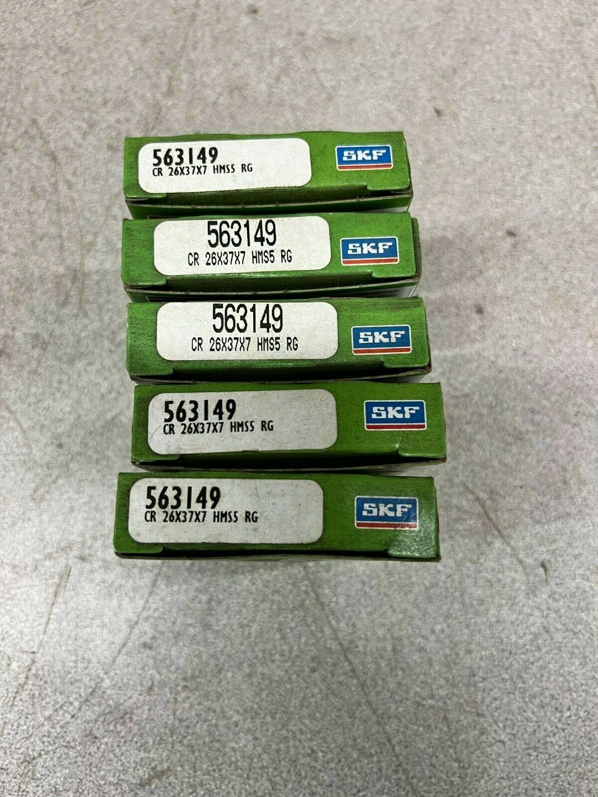 LOT OF 5 NEW IN BOX SKF OILSEAL 563149