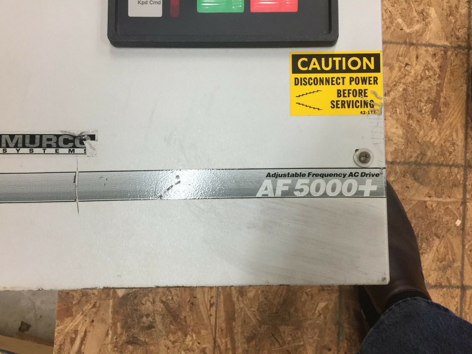 USED CUTLER HAMMER AF5000 SOLID STATE MOTOR CONTROL AF500708-480MOD