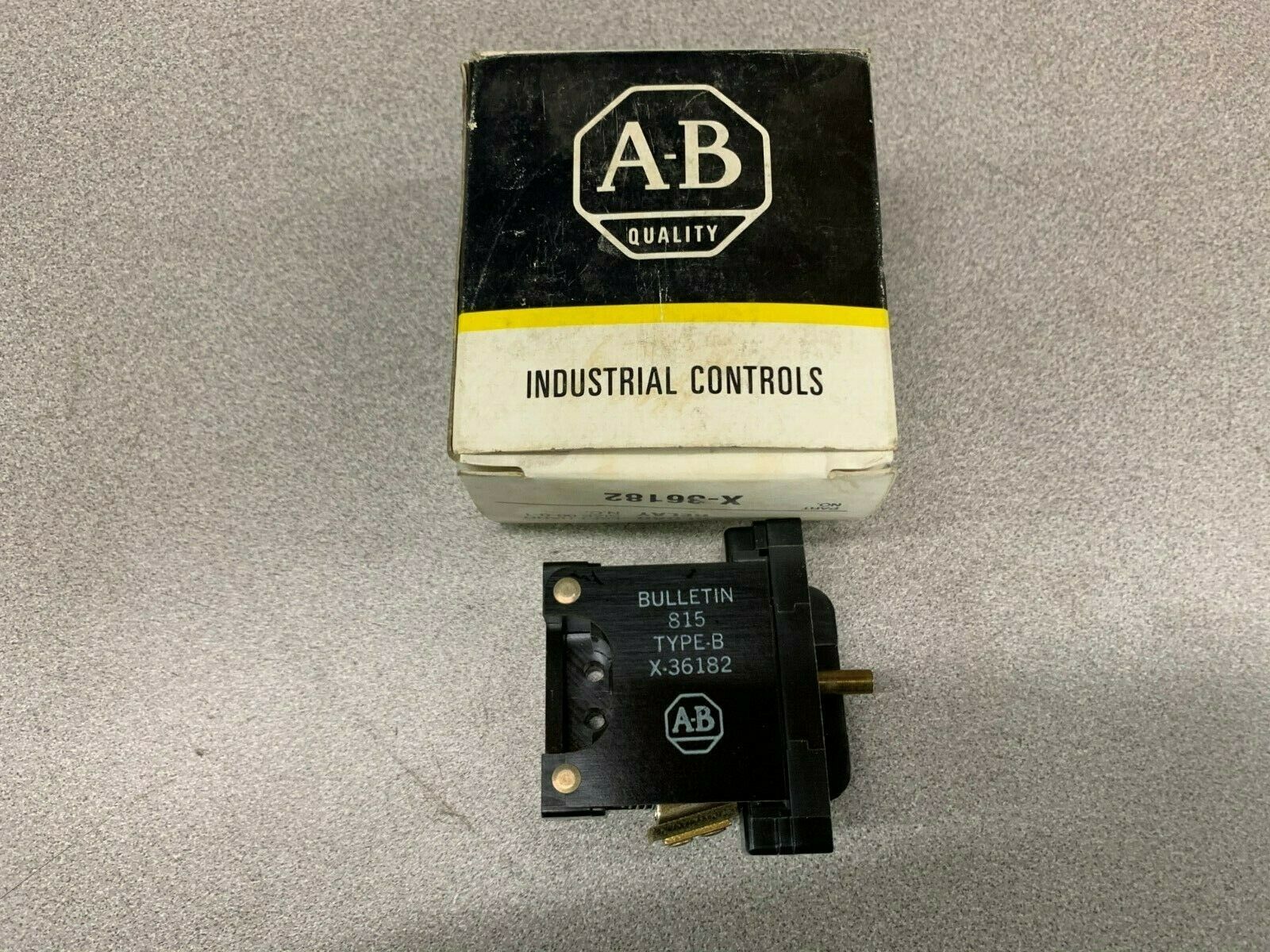 LOT OF 3 NEW IN BOX ALLEN BRADLEY RELAY X-36182