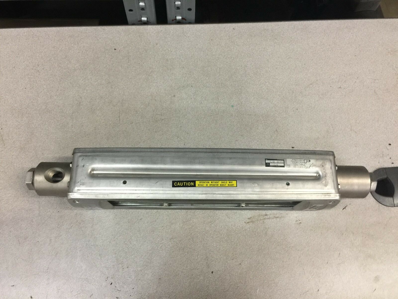 NEW NO BOX FISCHER & PORTER FLOWMETER 10A1755A