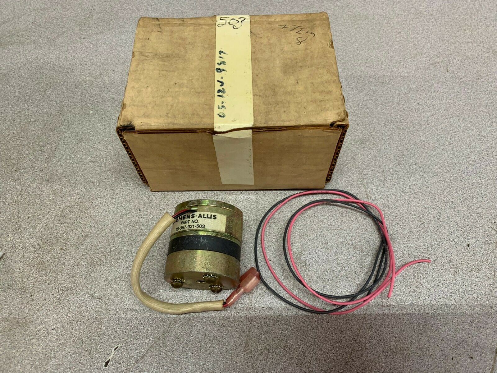 NEW SIEMENS ALLIS 1/4" ROTARY ENCODER 18-387-921-503