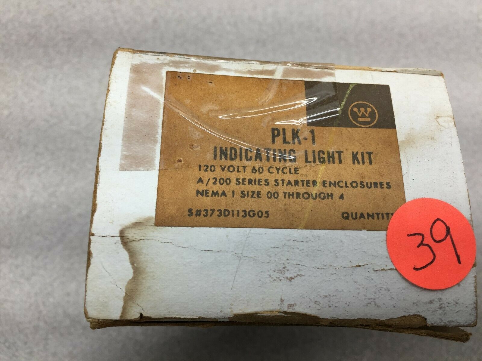 NEW IN BOX WESTINGHOUSE INDICATING LIGHT KIT PLK-1