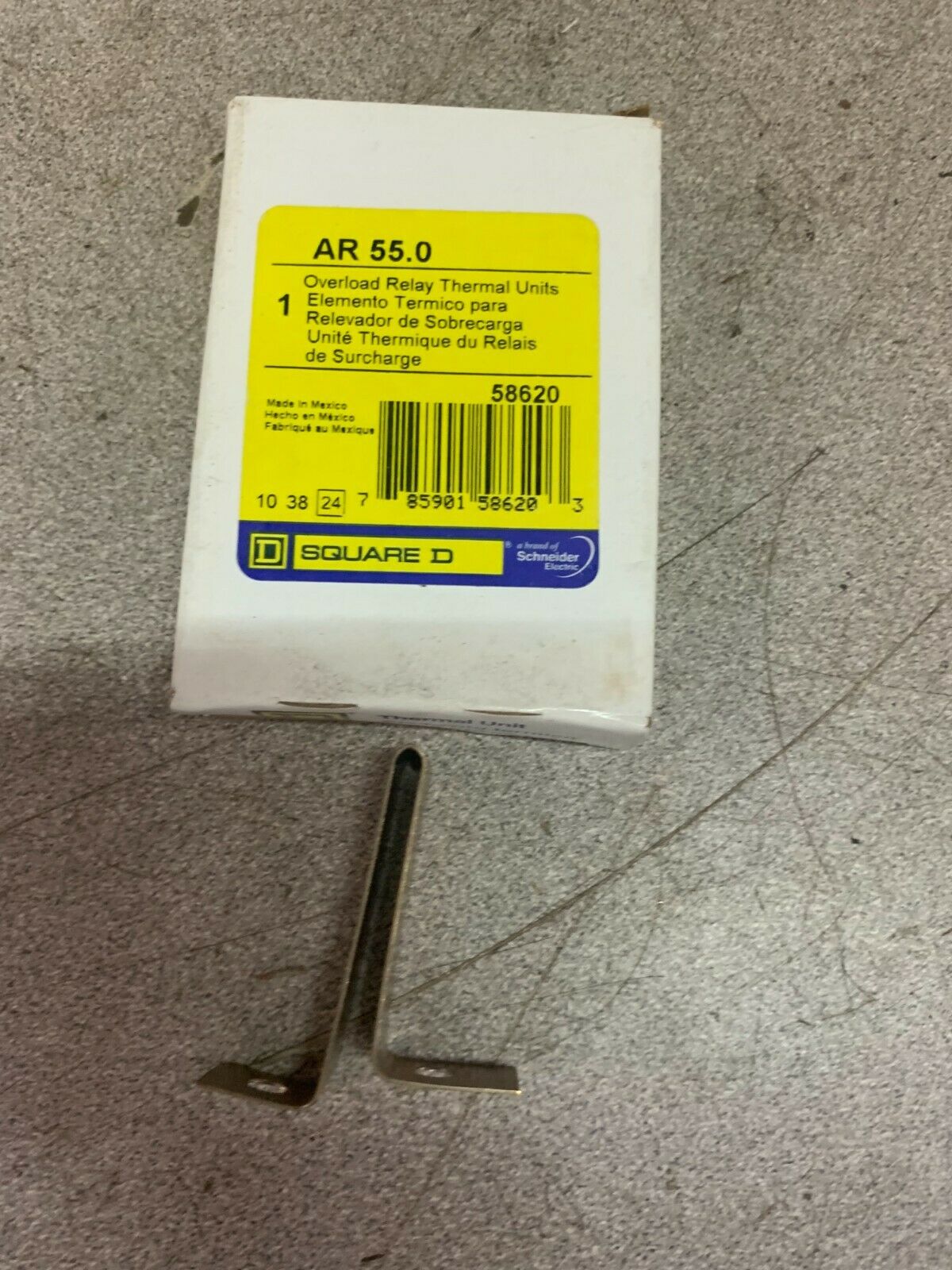 NEW IN BOX SQUARE D HEATER ELEMENT AR 55.0