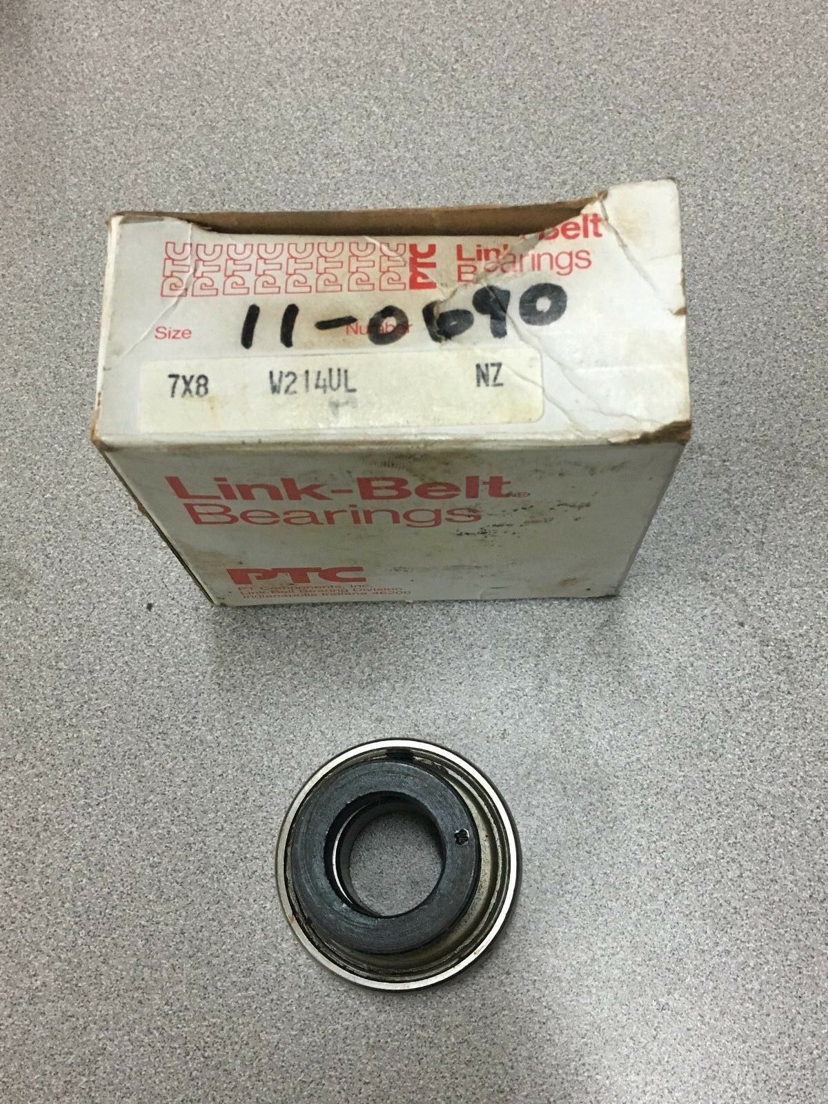 NEW IN BOX PTC LINK-BELT BEARINGS W214UL