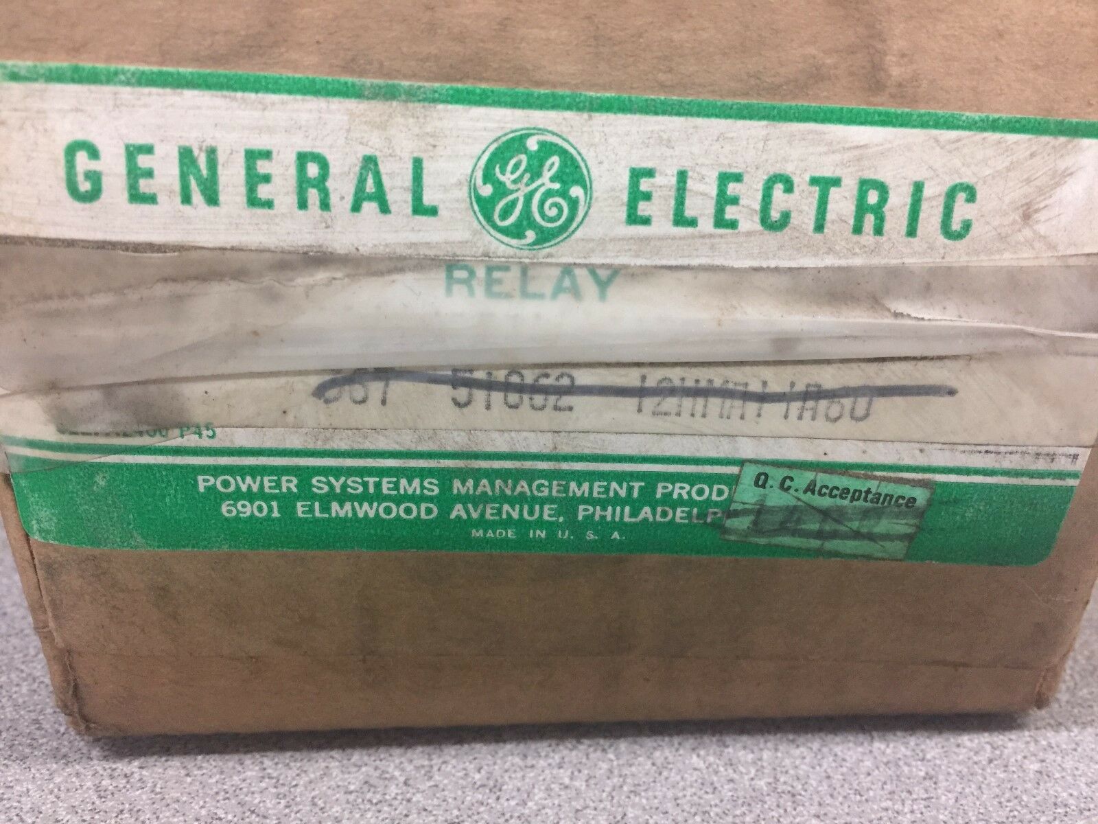 NEW IN BOX GE RELAY 12HMA 11A22