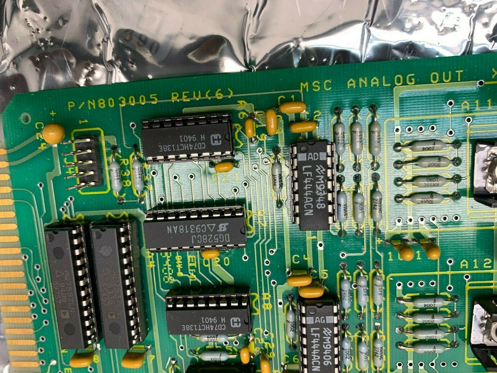 NEW NO BOX MSC ANALOG OUT BOARD 803005