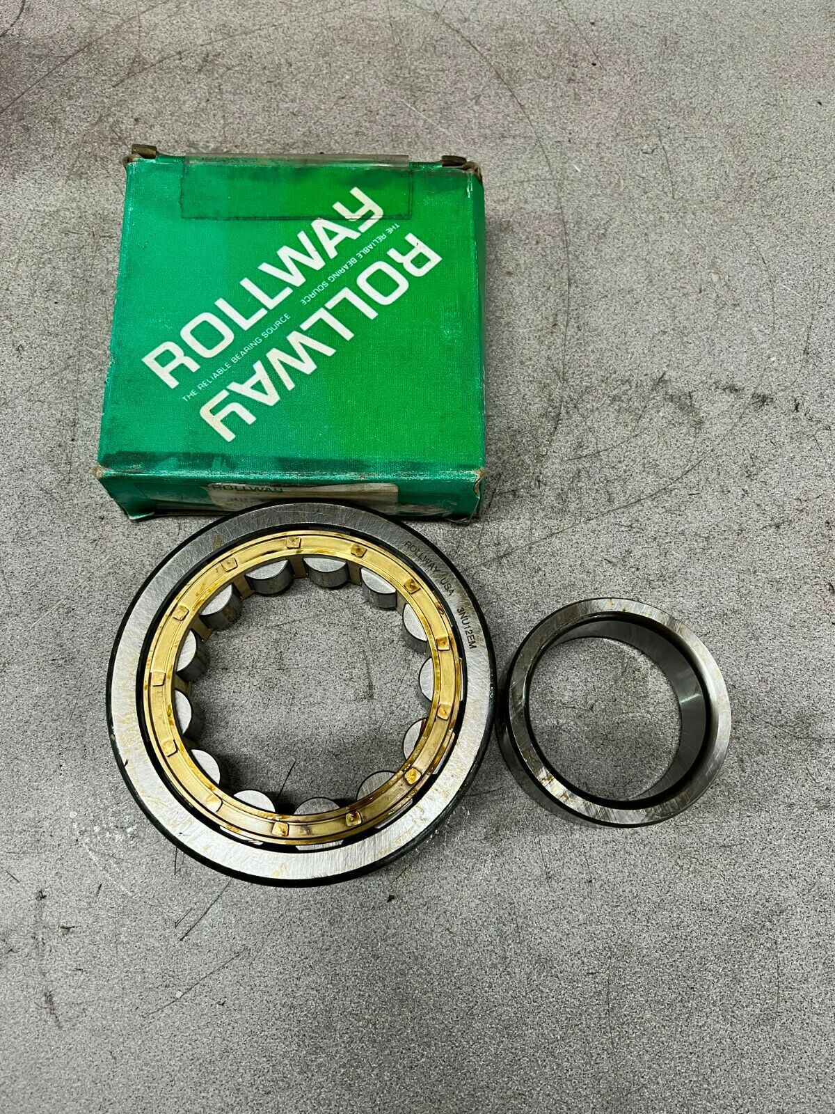 NEW IN BOX ROLLWAY 3NU12EM  BEARING NU312 E M C3