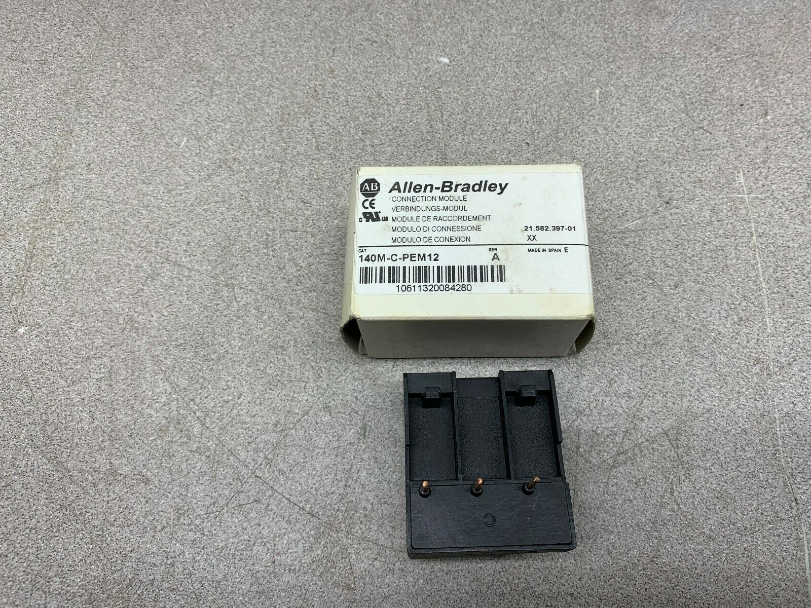 NEW IN BOX ALLEN BRADLEY MODULE 140M-C-PEM12