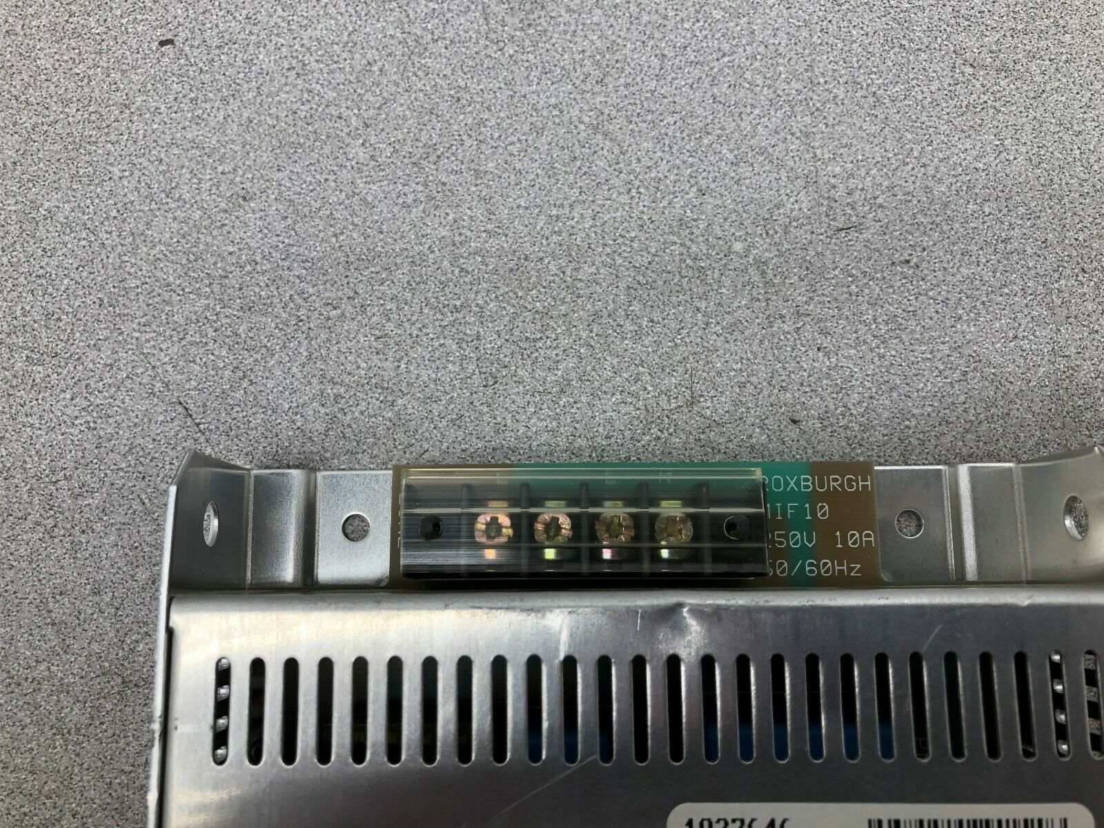 NEW NO BOX ROXBURGH 250 VAC 10 AMP 1 PH EMI INPUT FILTER  M1F10