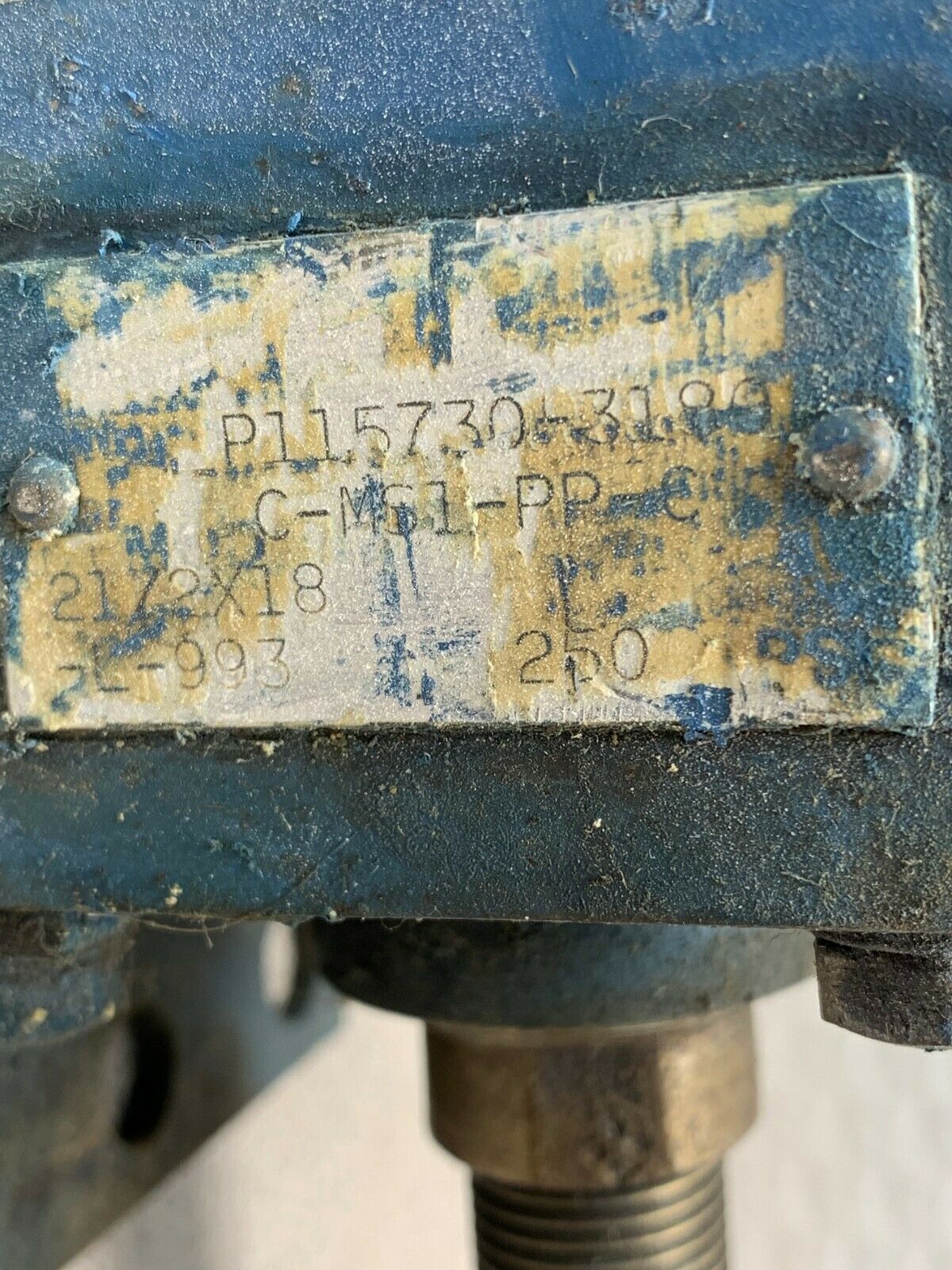 USED REXROTH 21/2X18 CYLINDER P115730-3180 C-MS1-PP-C