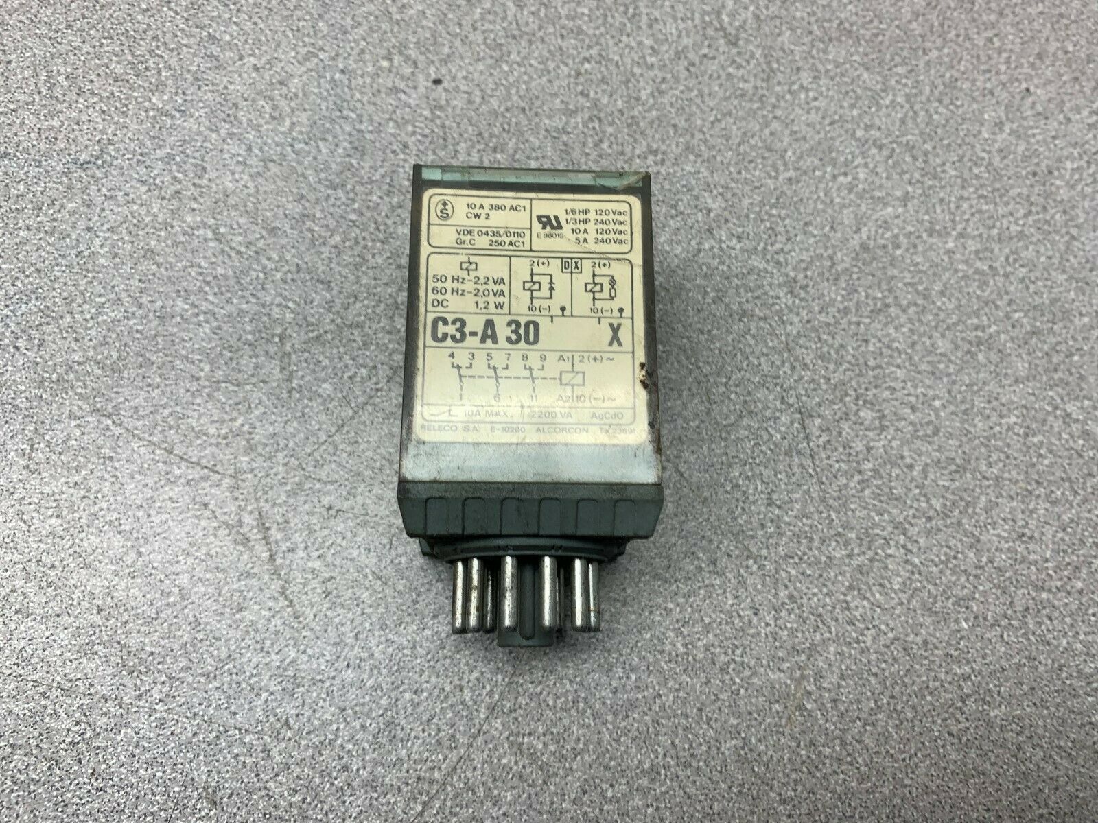 LOT OF 2 NEW NO BOX TURCK RELAY C3-A 30