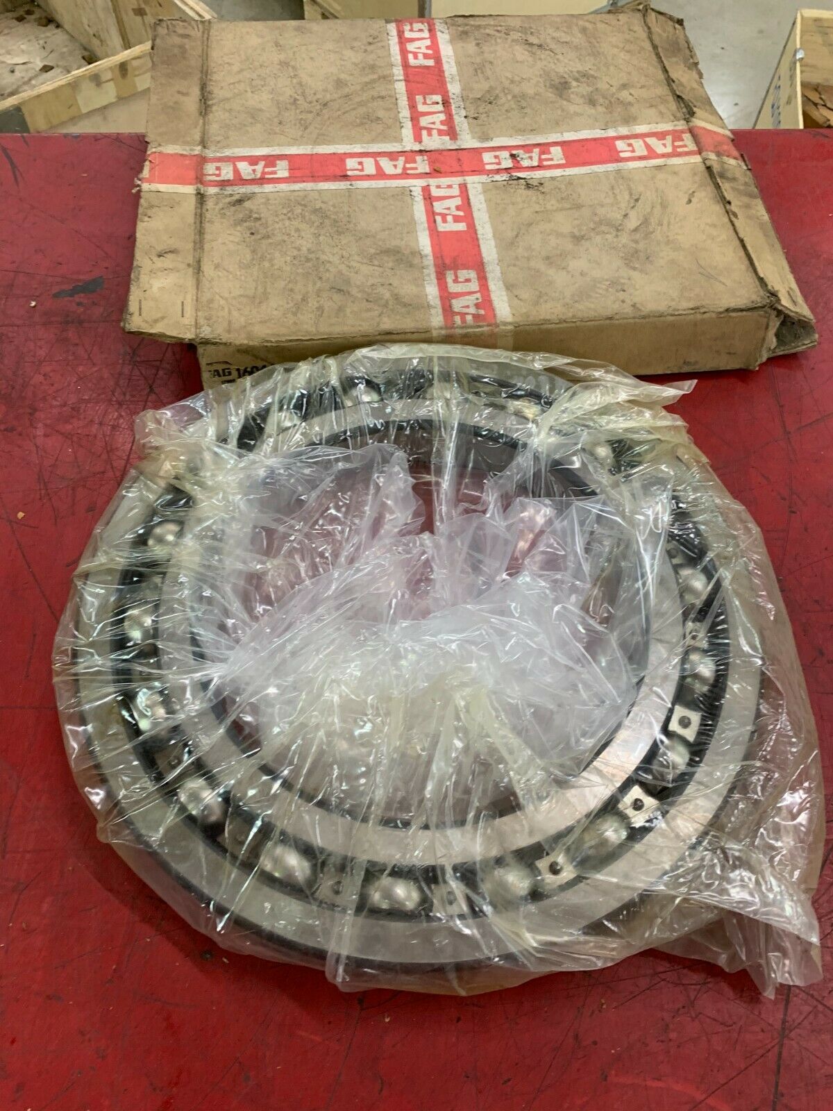 NEW IN BOX FAG SINGLE ROW RADIAL BALL BEARING 16044