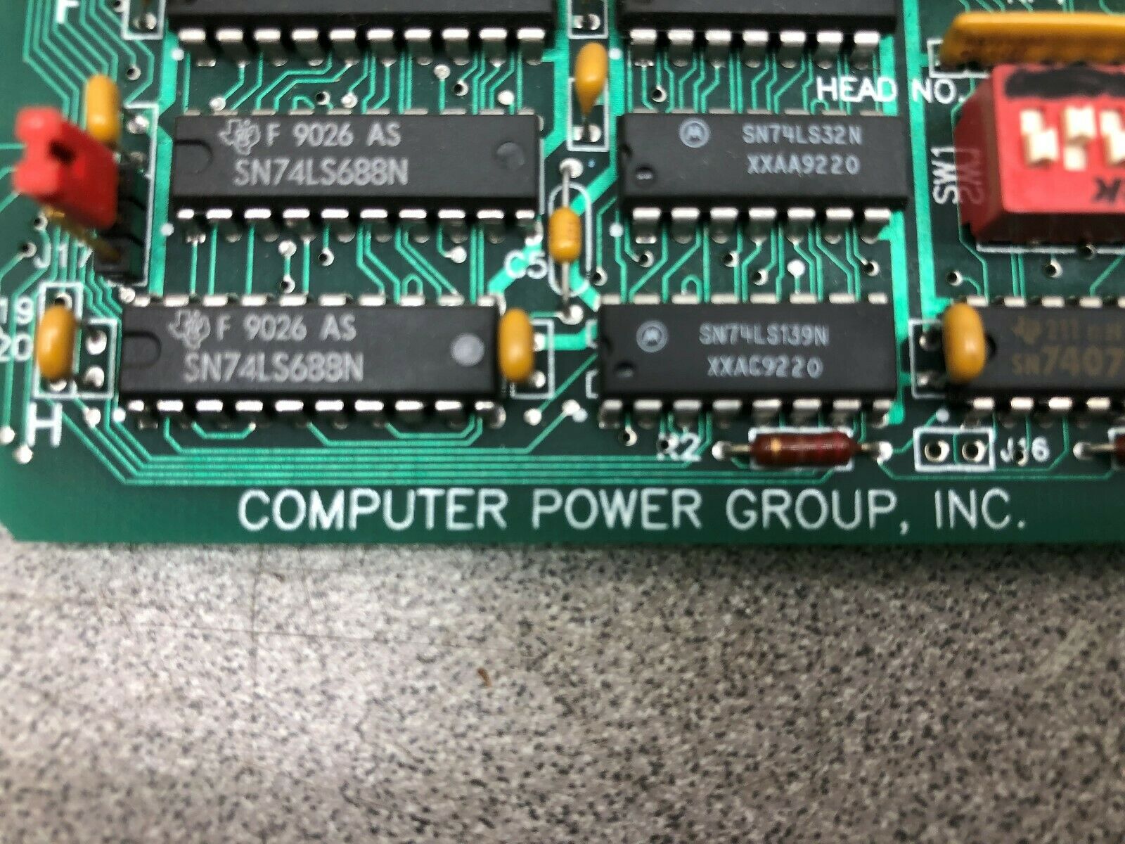 USED COMPUTER POWER GROUP PC BOARD STD4100