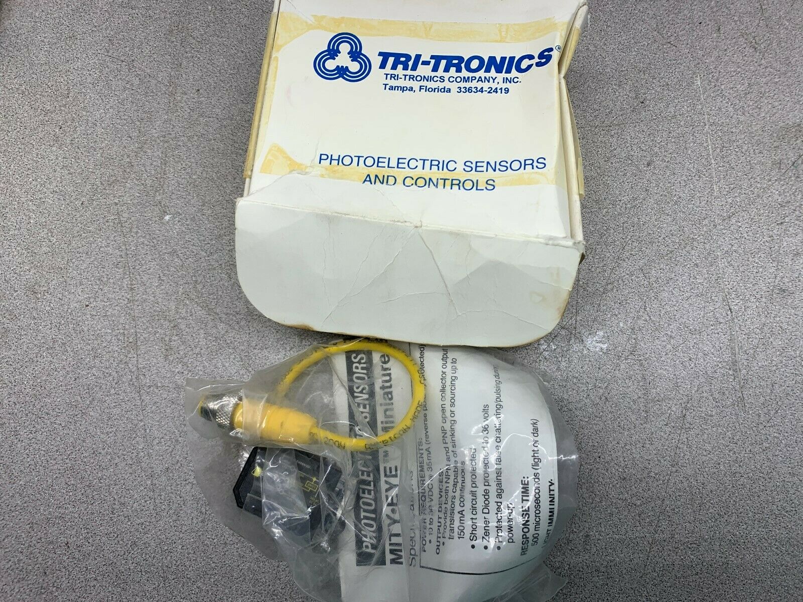 NEW IN BOX TRI- TRONICS SENSOR 16369 MDIC05