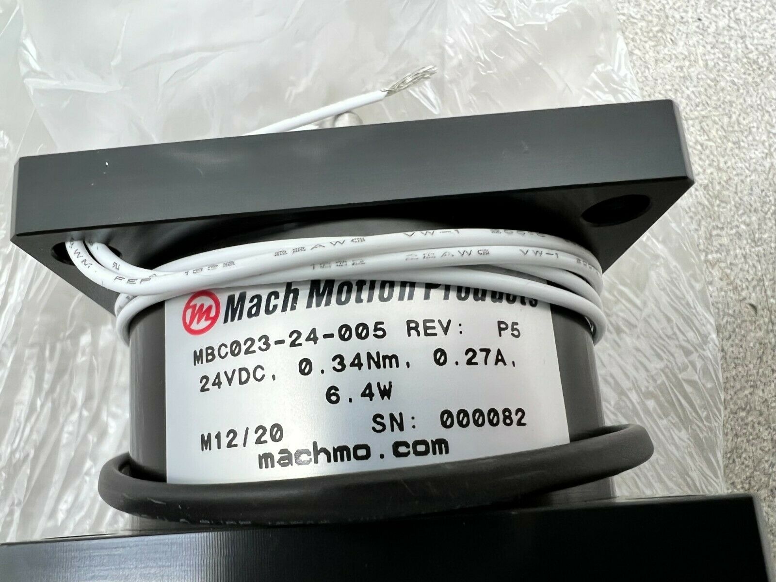 NEW NO BOX MACH MOTION PRODUCTS MBC023-24-005