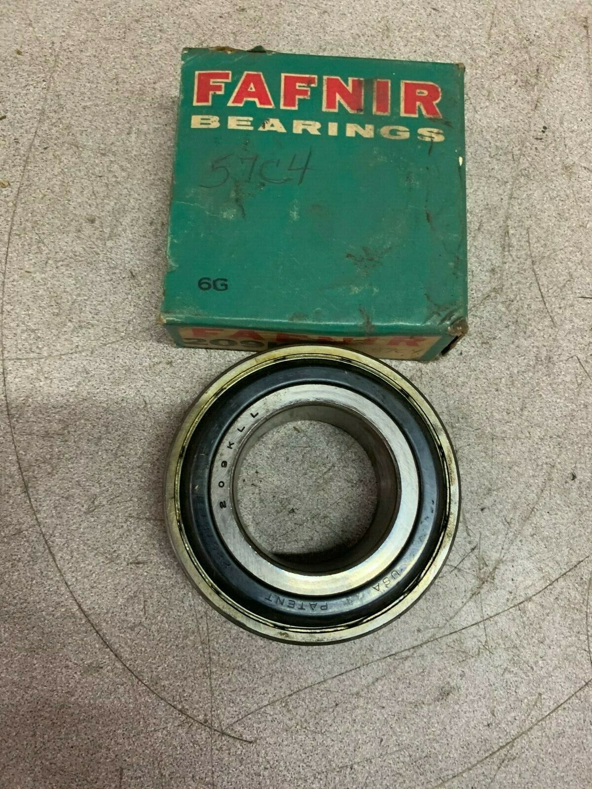 NEW IN BOX FAFNIR BALL BEARING 209KLL