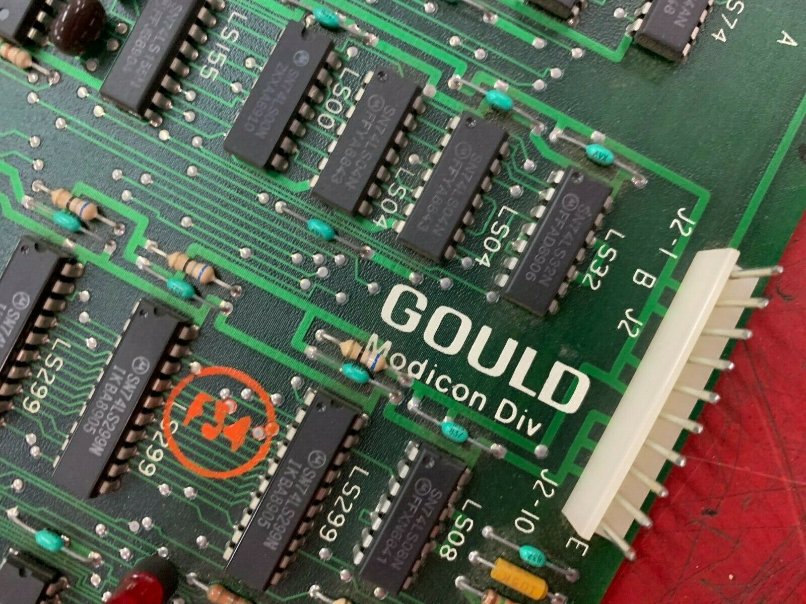 USED GOULD MODICON S203-001 REV. A CIRCUIT BOARD