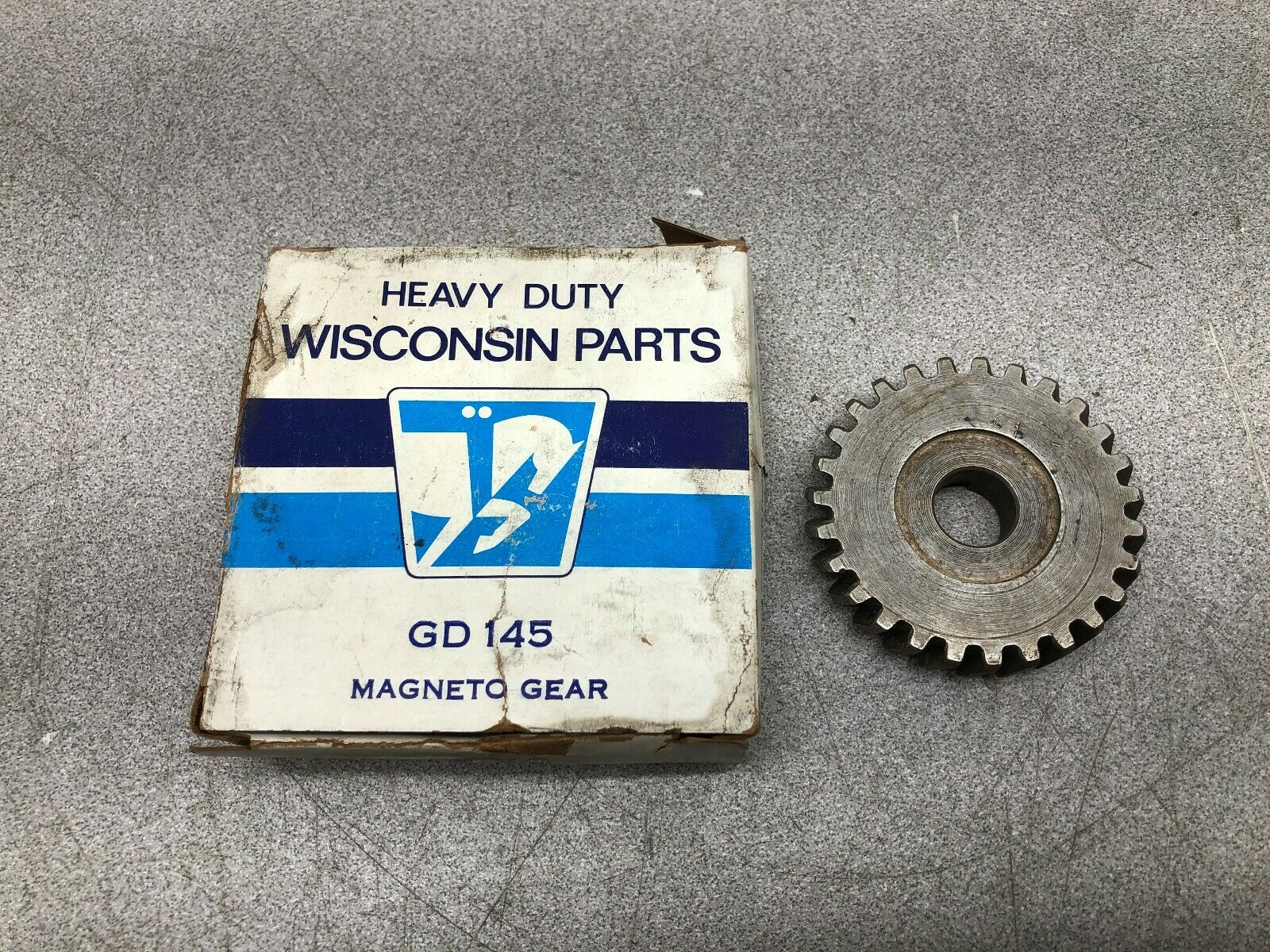 NEW IN BOX WISCONSIN PARTS MAGNETO GEAR GD 145