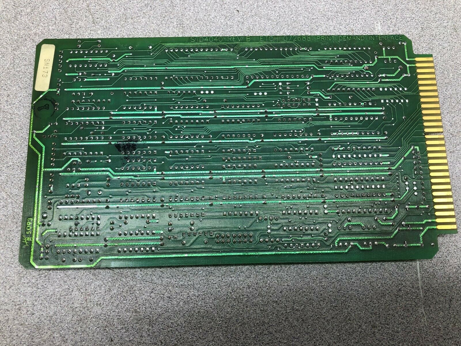 USED INTERIM TECH PC BOARD ASSY STD4040