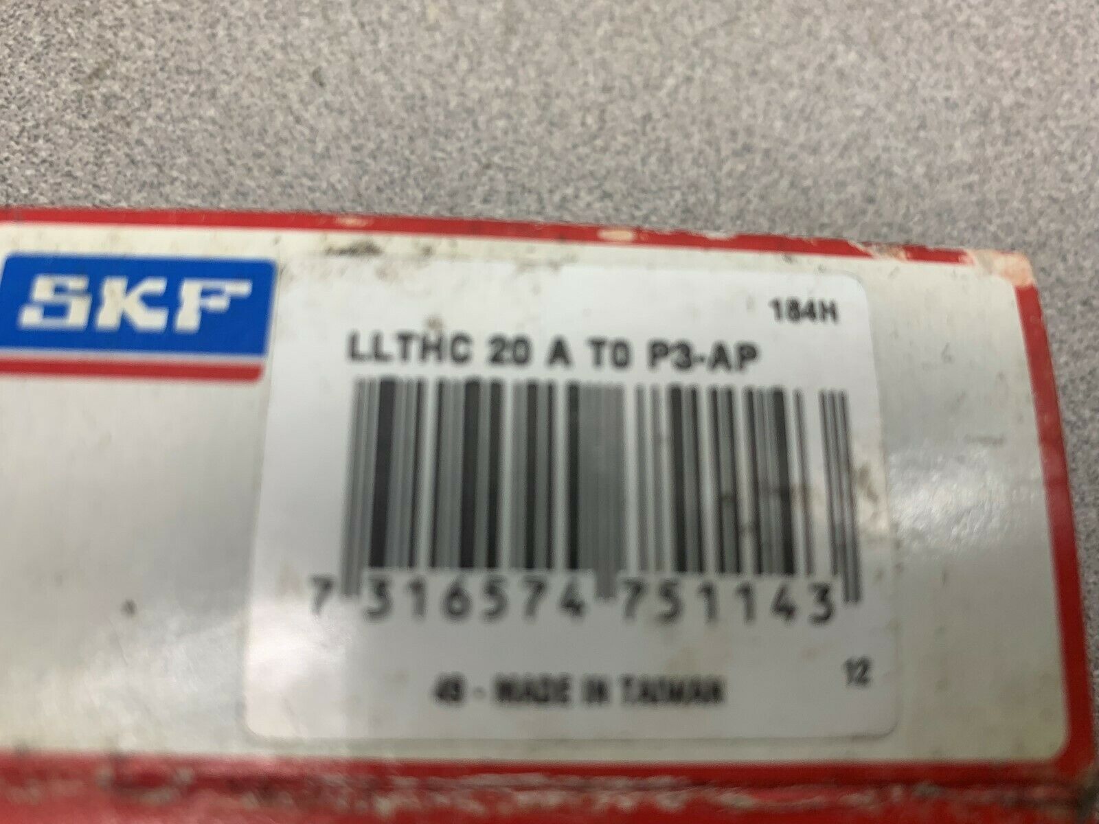 NEW IN BOX SKF BEARING LLTHC20 A TO P3-AP