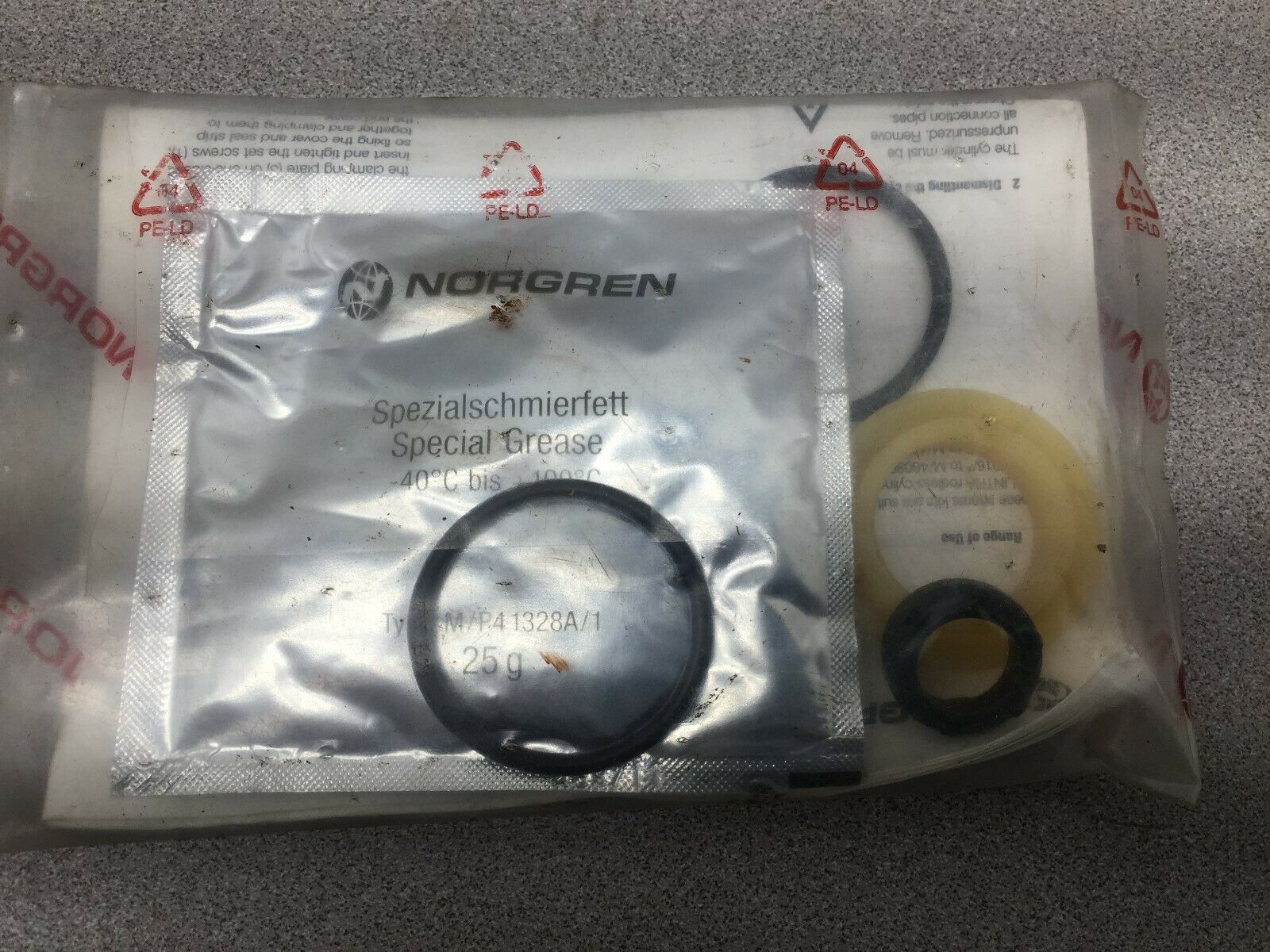 NEW IN BAG NORGREN REPAIR KIT QM/46040A/00