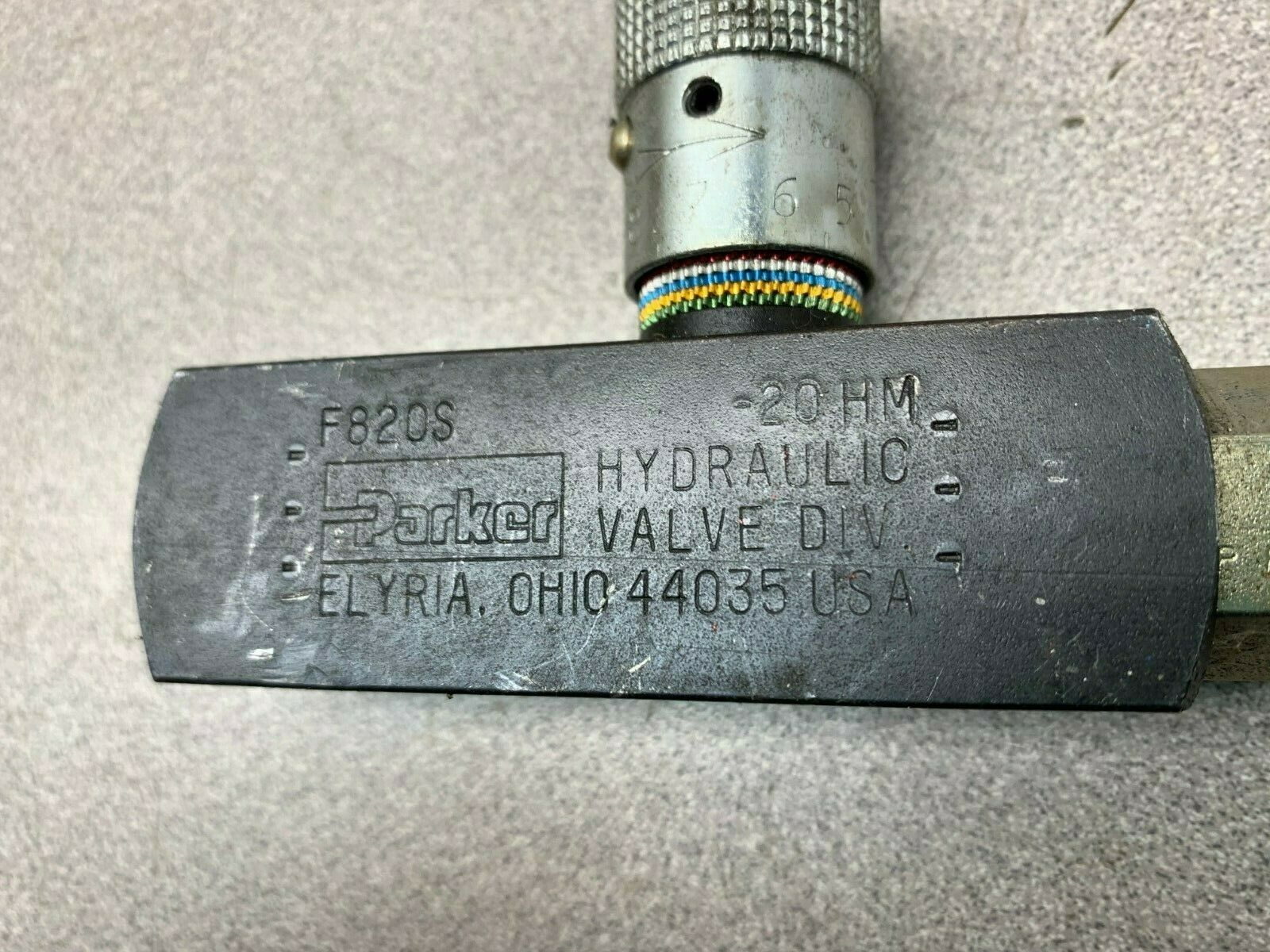 USED PARKER CHECK VALVE F8205