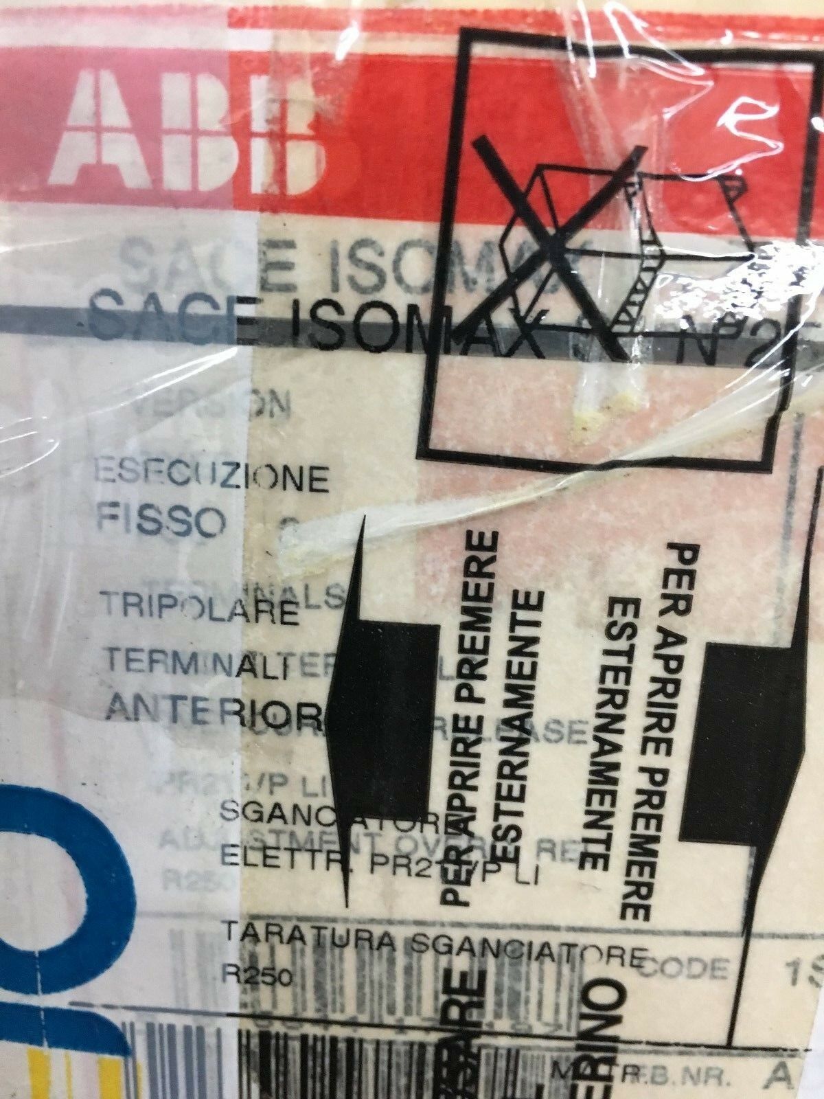 NEW IN BOX ABB SACE S4 CIRCUIT BREAKER 1SDA017319R1