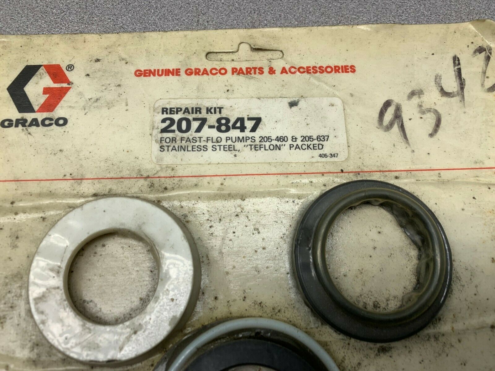 NEW GRACO REPAIR KIT 207-847