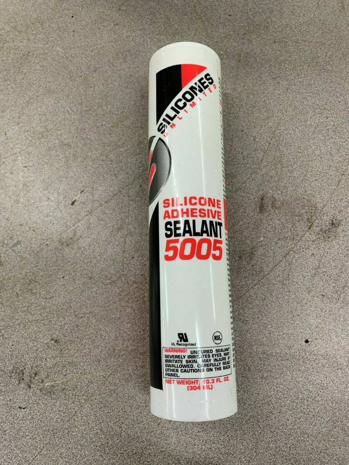 NEW BOX OF 12 SILICONES UNLIMITED SEALANT 10.3 FL OZ. CARTRIDGES 5005