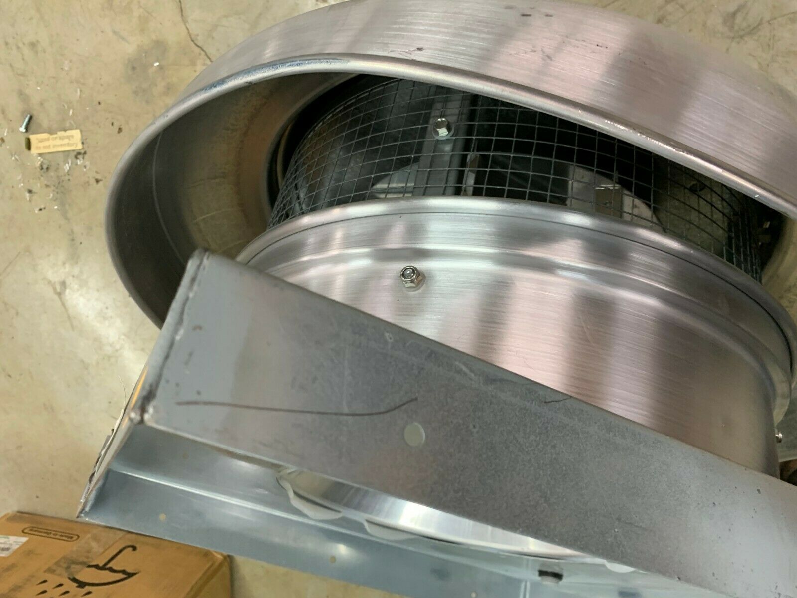 NEW NO BOX AIRMASTER POWER VENTILATOR EXHAUST AIR FAN CDD250-2