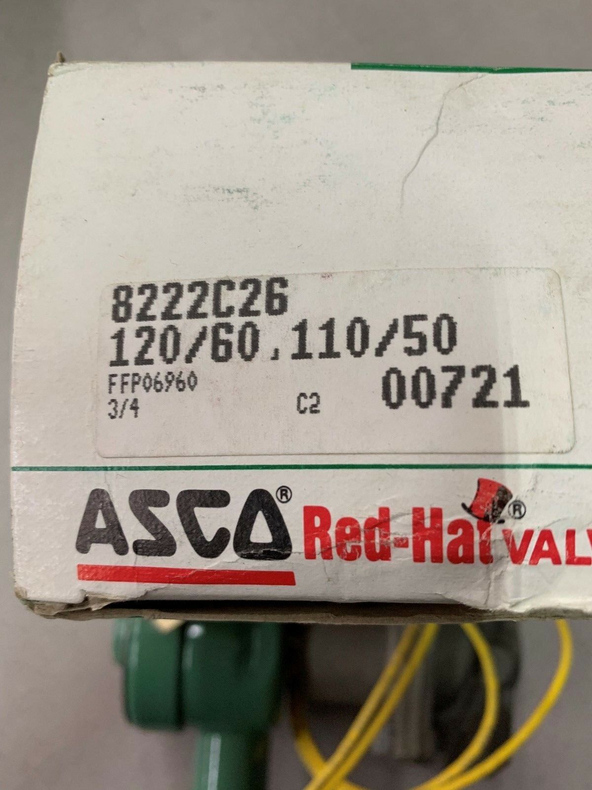 NEW IN BOX ASCO VALVE 8222C26