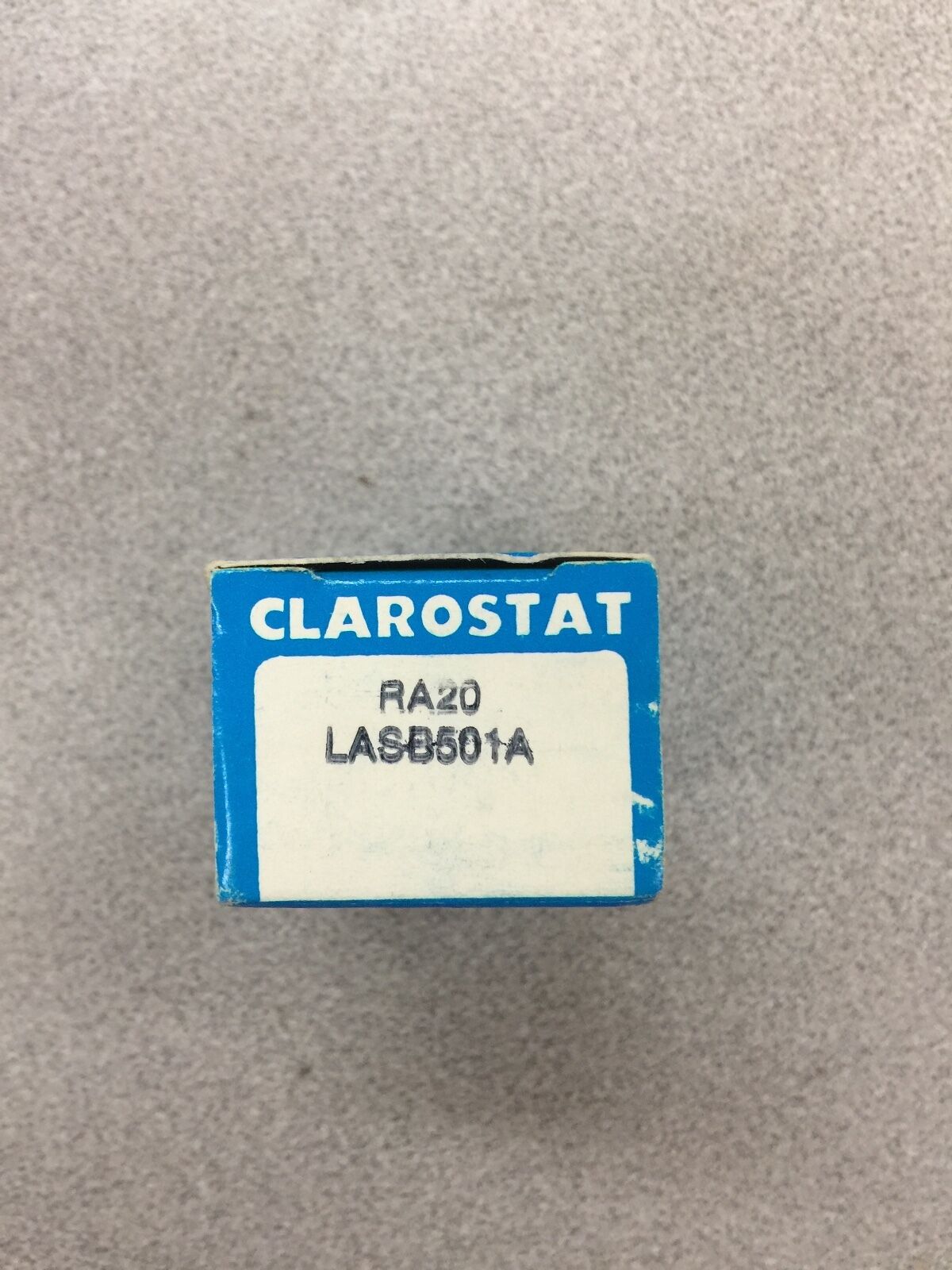 NEW IN BOX CLAROSTAT RESISTOR RA20-LASB501A