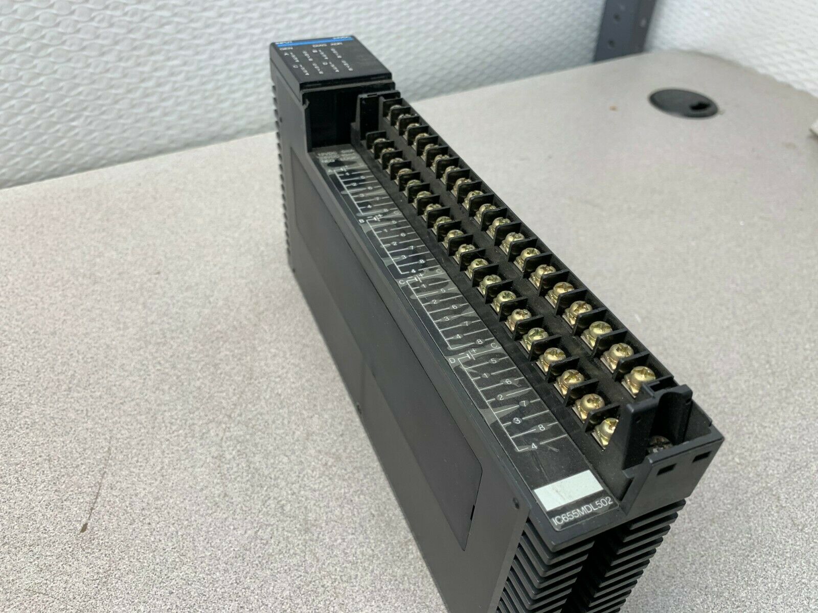 USED GE FANUC INPUT MODULE IC655MDL502A