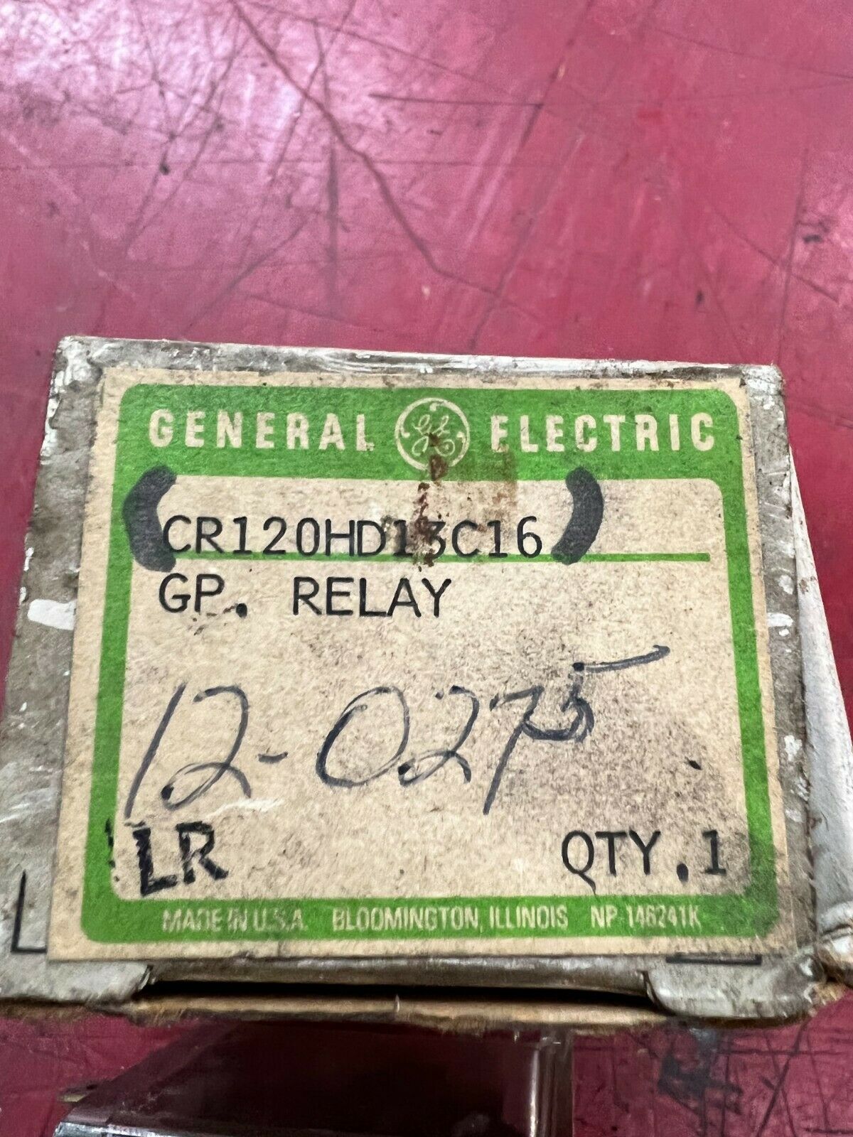 NEW IN BOX GENERAL ELECTRIC RELAY CR120HD13C16